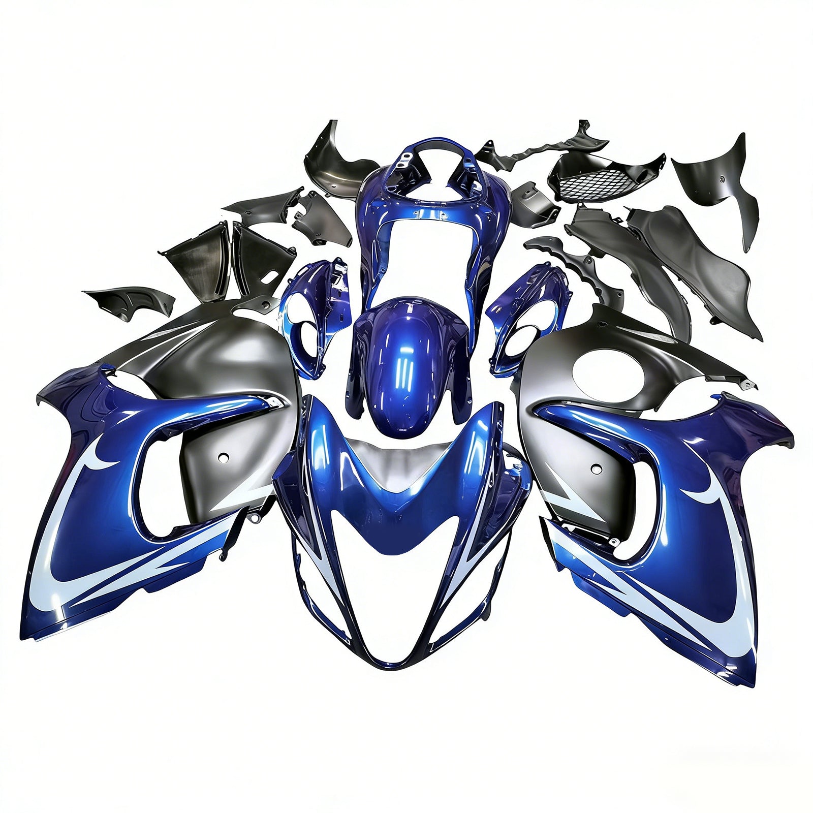 Amotopart Suzuki Hayabusa GSX1300R 2008-2020 Kit Carenado Carrocería Plástico ABS