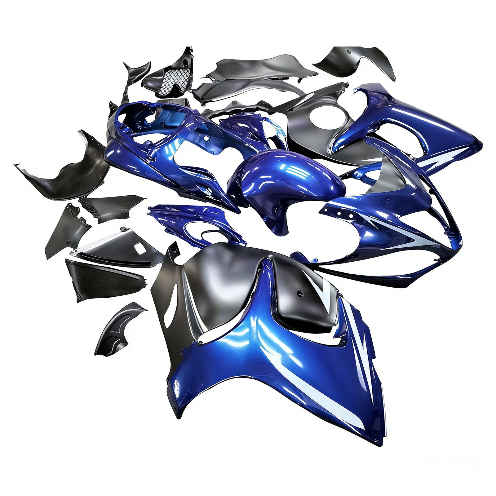 Amotopart Suzuki Hayabusa GSX1300R 2008-2020 Kit Carenado Carrocería Plástico ABS
