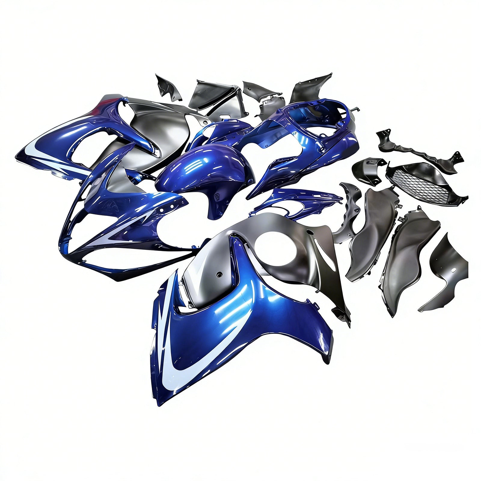 Amotopart Suzuki Hayabusa GSX1300R 2008-2020 Kit Carenado Carrocería Plástico ABS