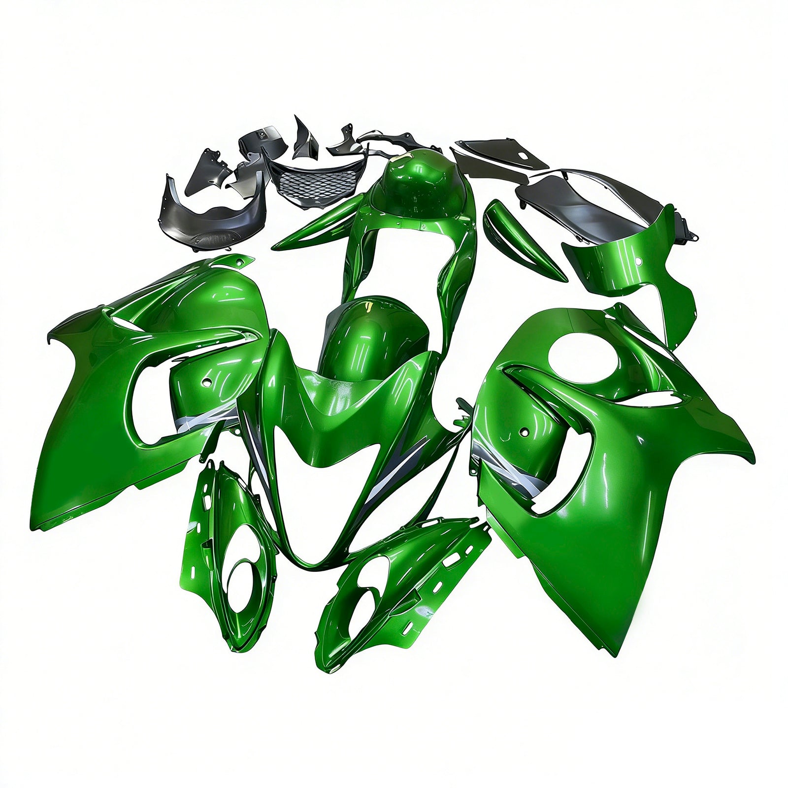 Amotopart Suzuki Hayabusa GSX1300R 2008-2020 Fairing Kit Bodywork Plastic ABS