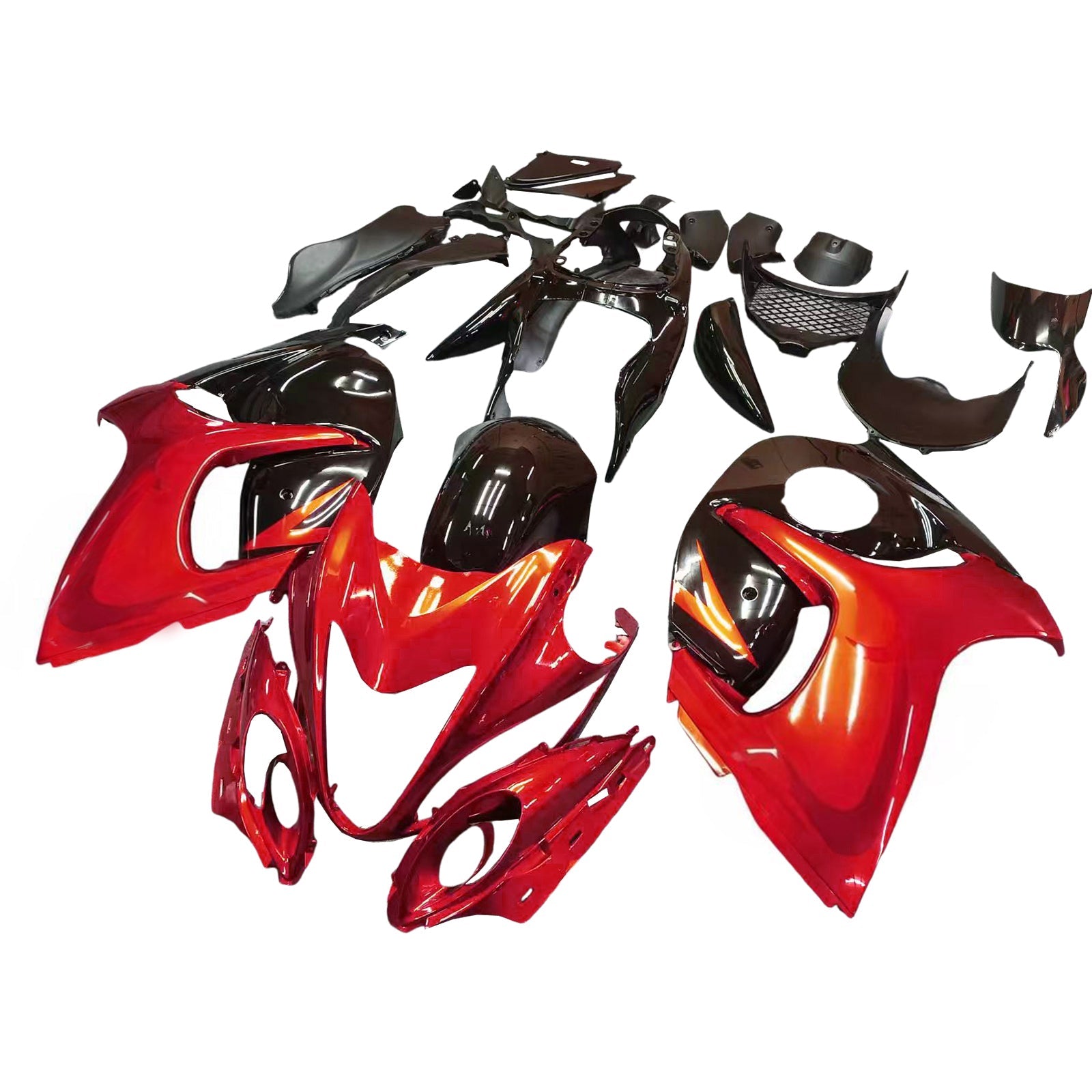 Amotopart Suzuki Hayabusa GSX1300R 2008-2020 Fairing Kit Bodywork Plastic ABS