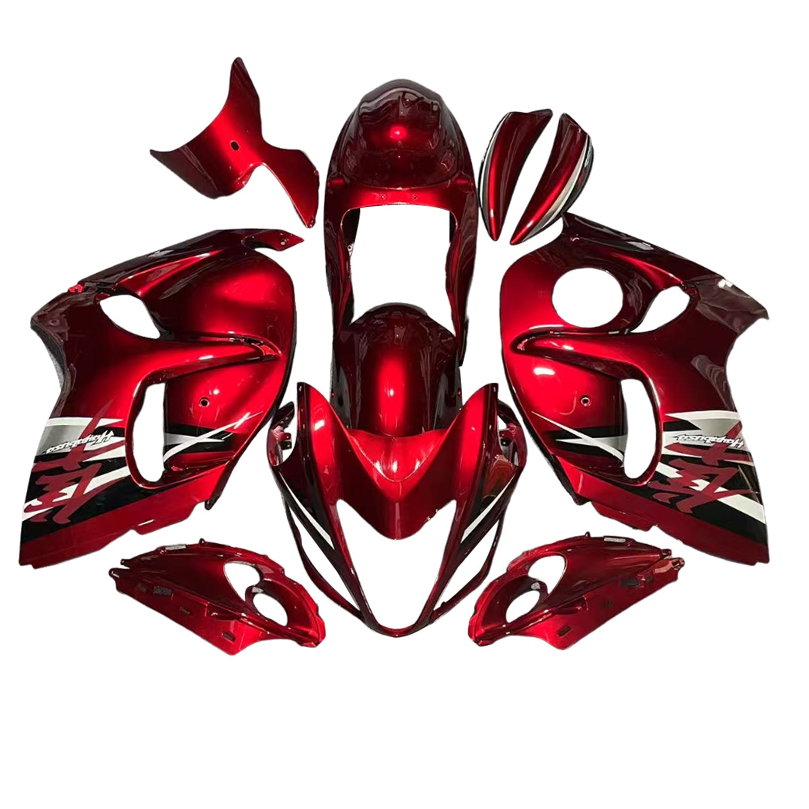 Amotopart Suzuki Hayabusa GSX1300R 2008-2020 Fairing Kit Bodywork Plastic ABS