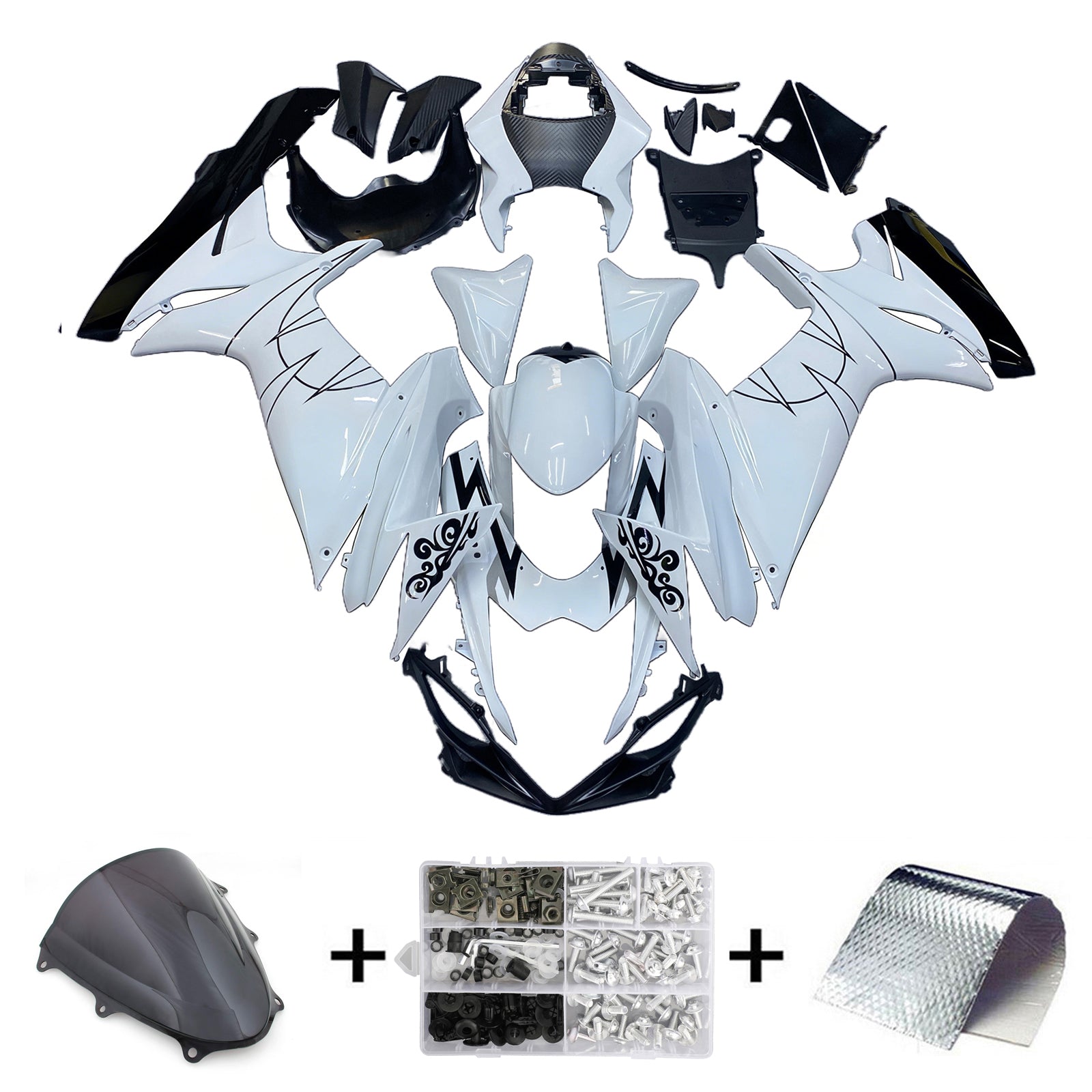 Injection Fairing Kit Bodywork Plastic For Suzuki GSXR600 GSXR750 2011-2026 K11