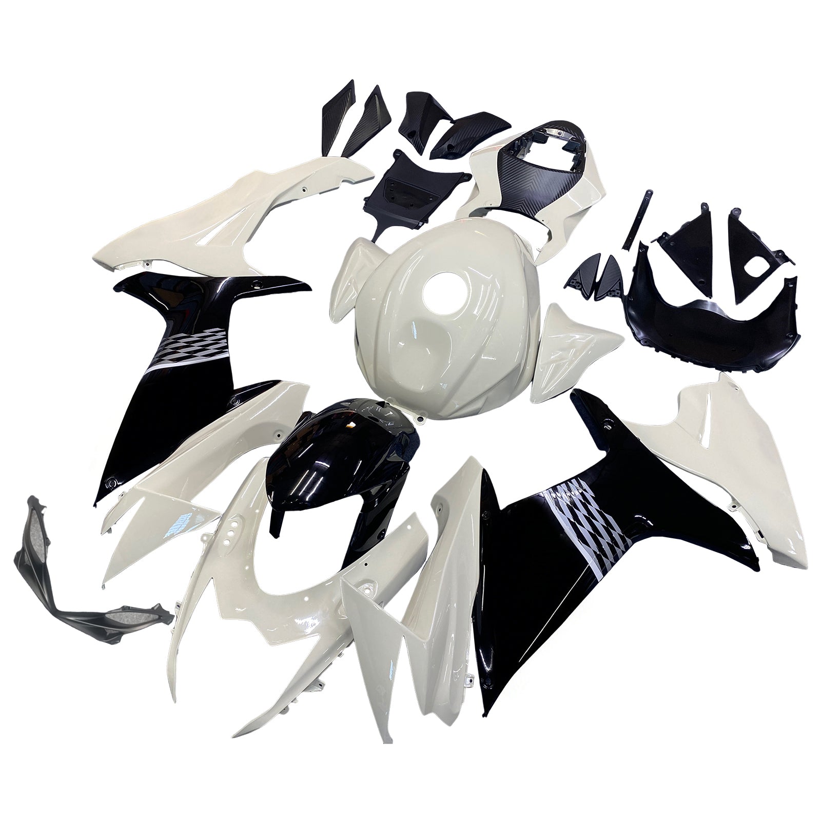 Fairings Plastics Suzuki GSXR 600/750 2011-2024 K11 White Black GSXR Generic