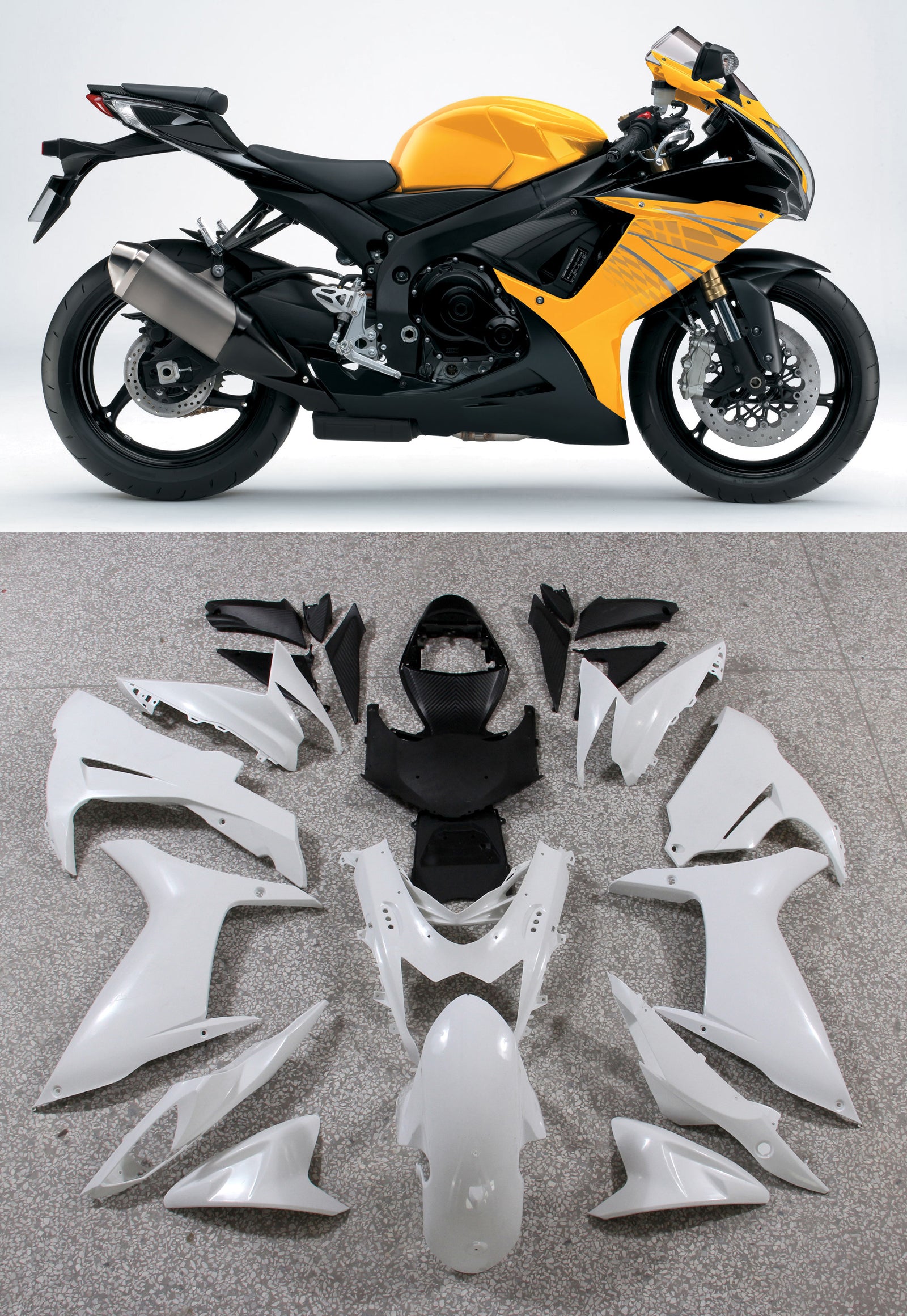 Injection Fairing Kit Bodywork Plastic For Suzuki GSXR600 GSXR750 2011-2026 K11