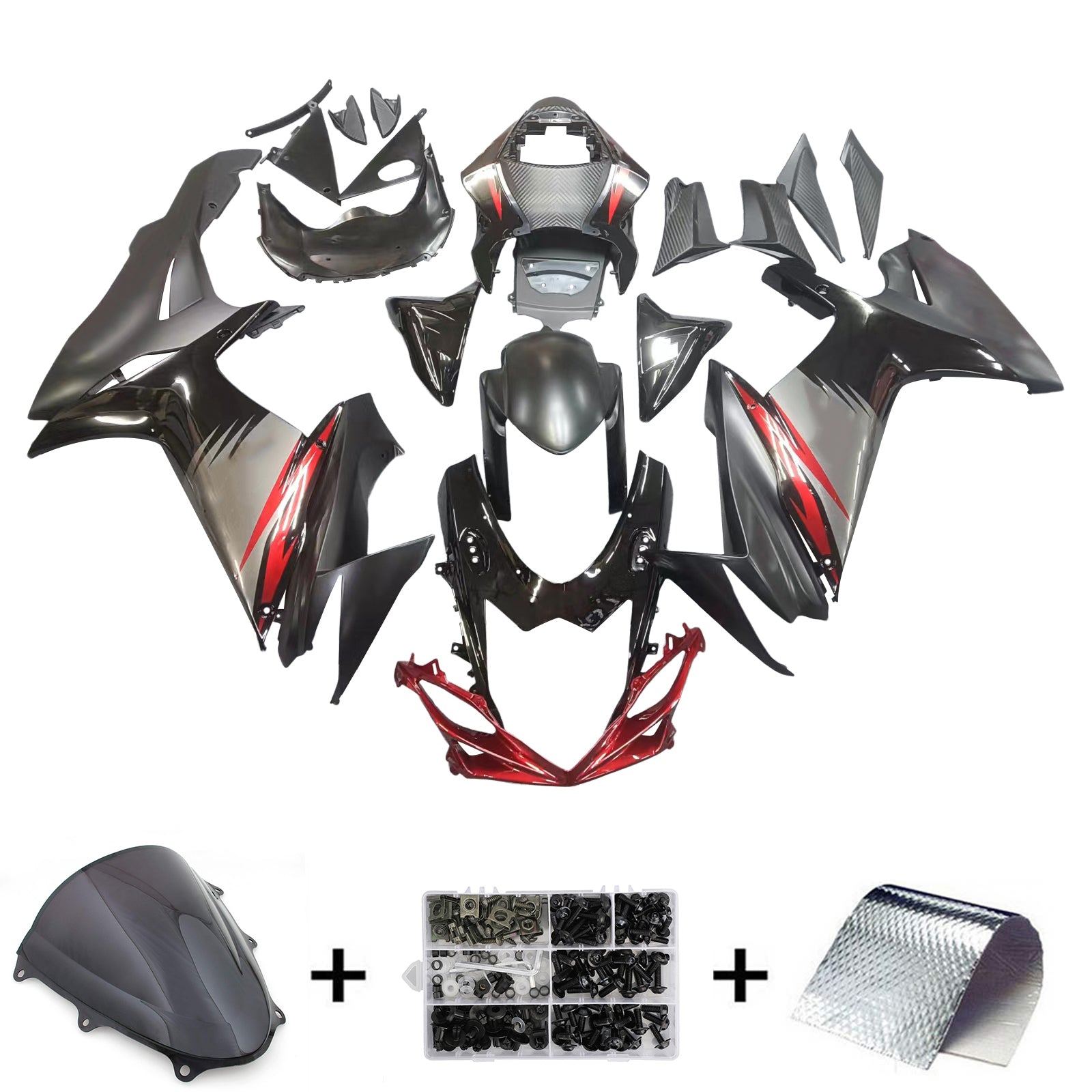Injection Fairing Kit Bodywork Plastic For Suzuki GSXR600 GSXR750 2011-2026 K11