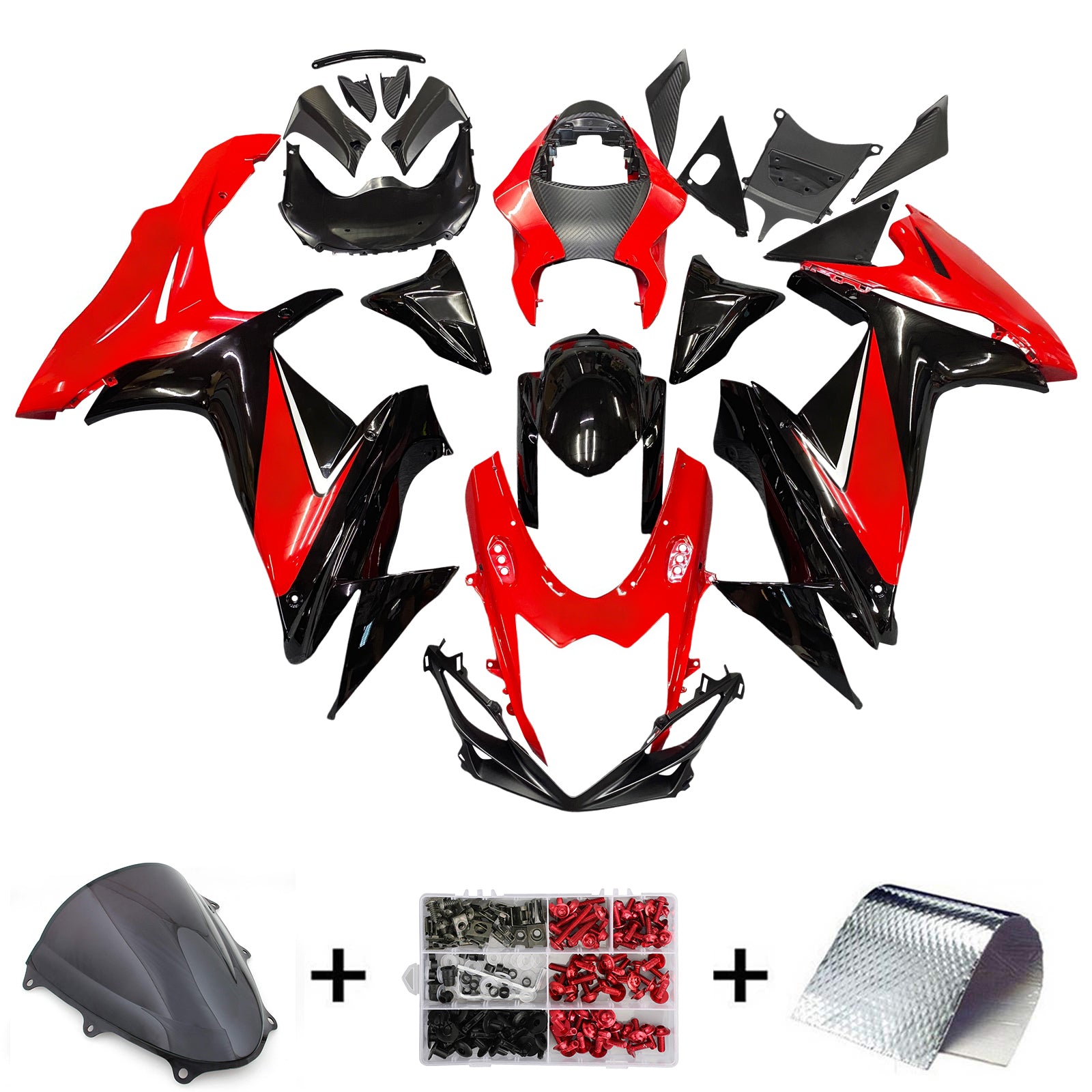 Injection Fairing Kit Bodywork Plastic For Suzuki GSXR600 GSXR750 2011-2026 K11
