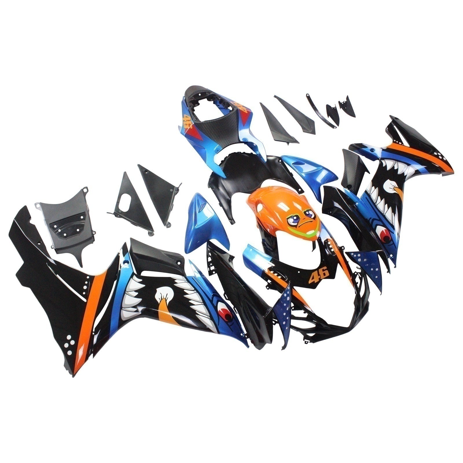 Suzuki GSXR 600/750 2011-2024 K11 Fairing Kit Bodywork Plastic ABS
