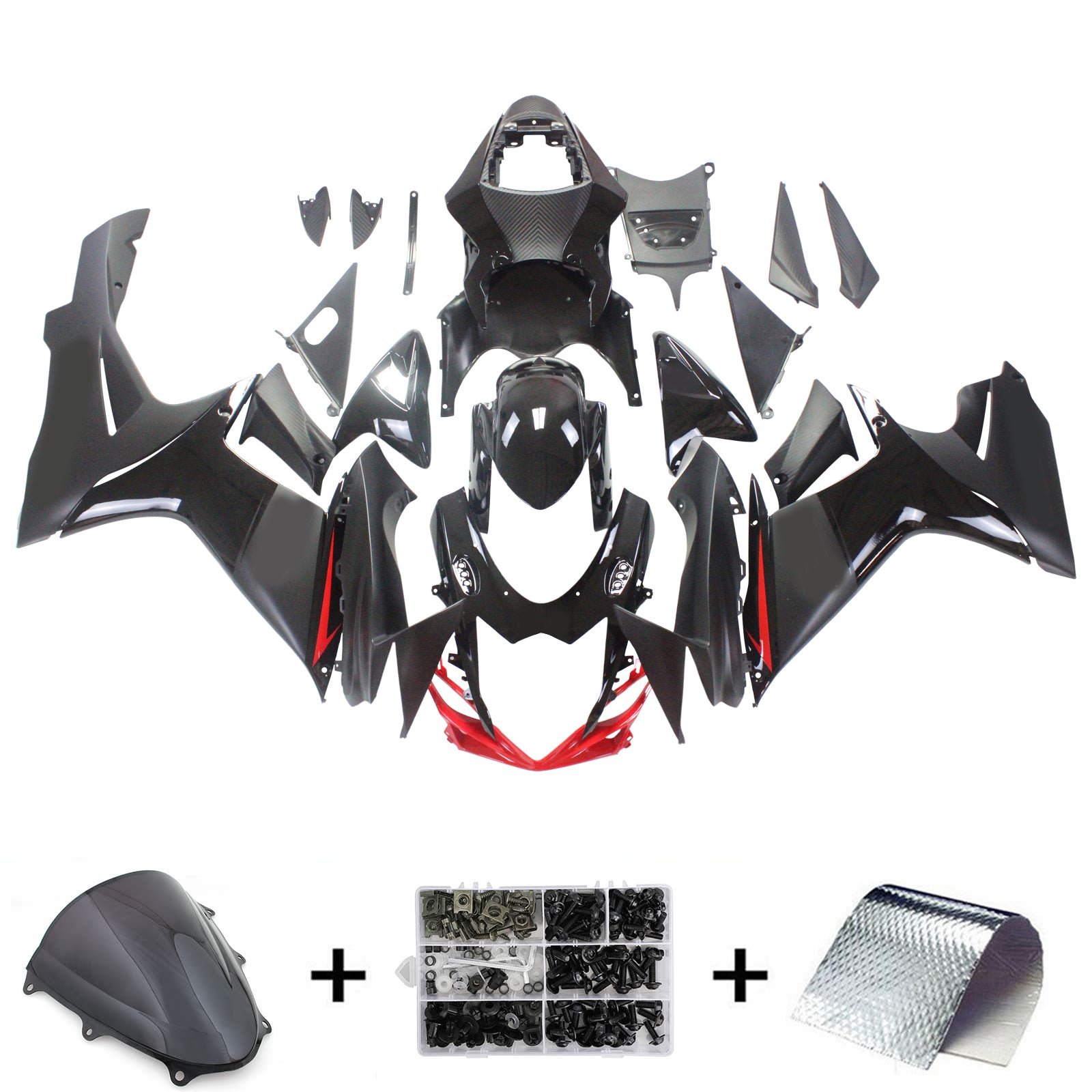 Suzuki GSXR 600/750 2011-2024 K11 Fairing Kit Bodywork Plastic ABS