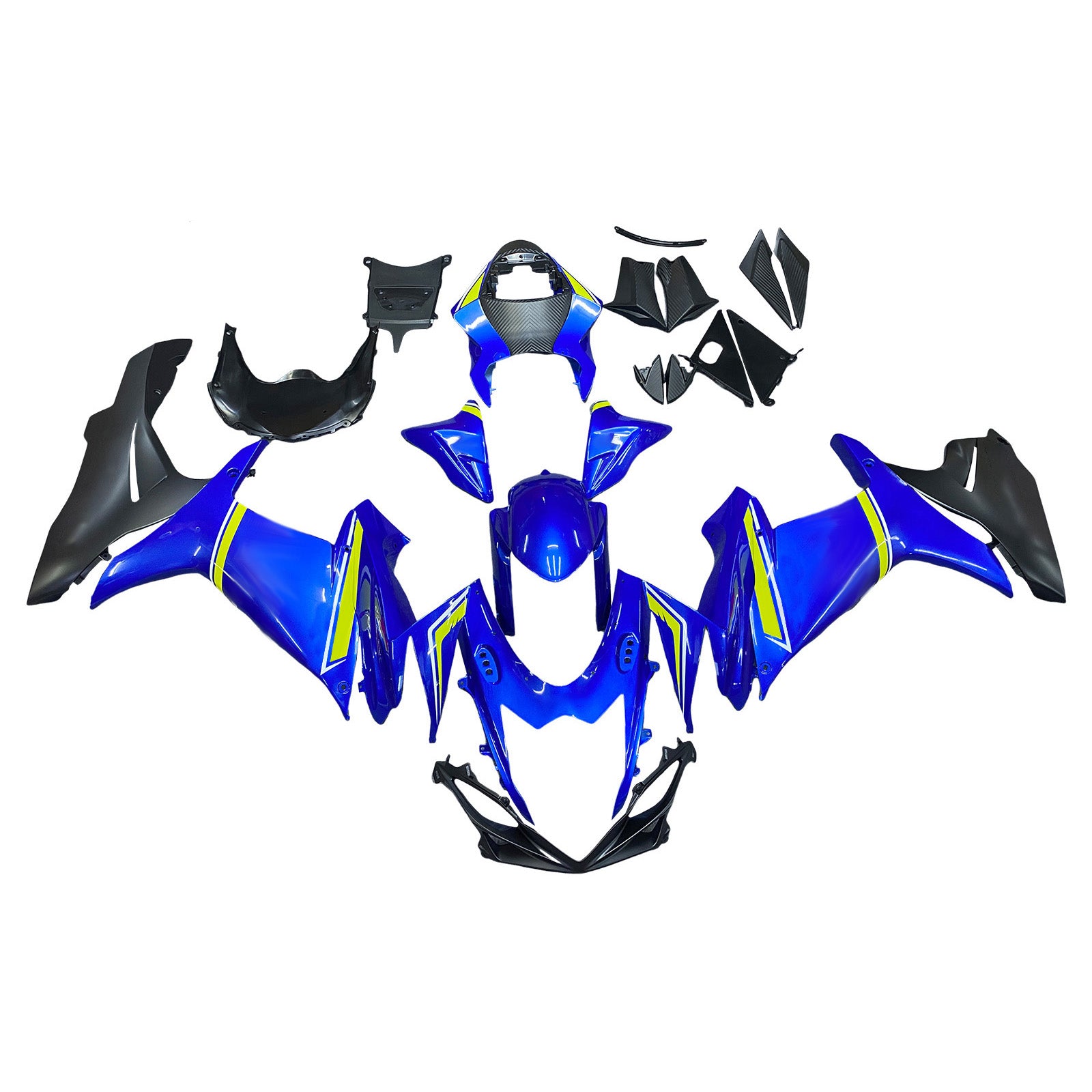 Amotopart Suzuki GSXR 600/750 2011-2025 K11 Fairing Kit Bodywork Plastic ABS