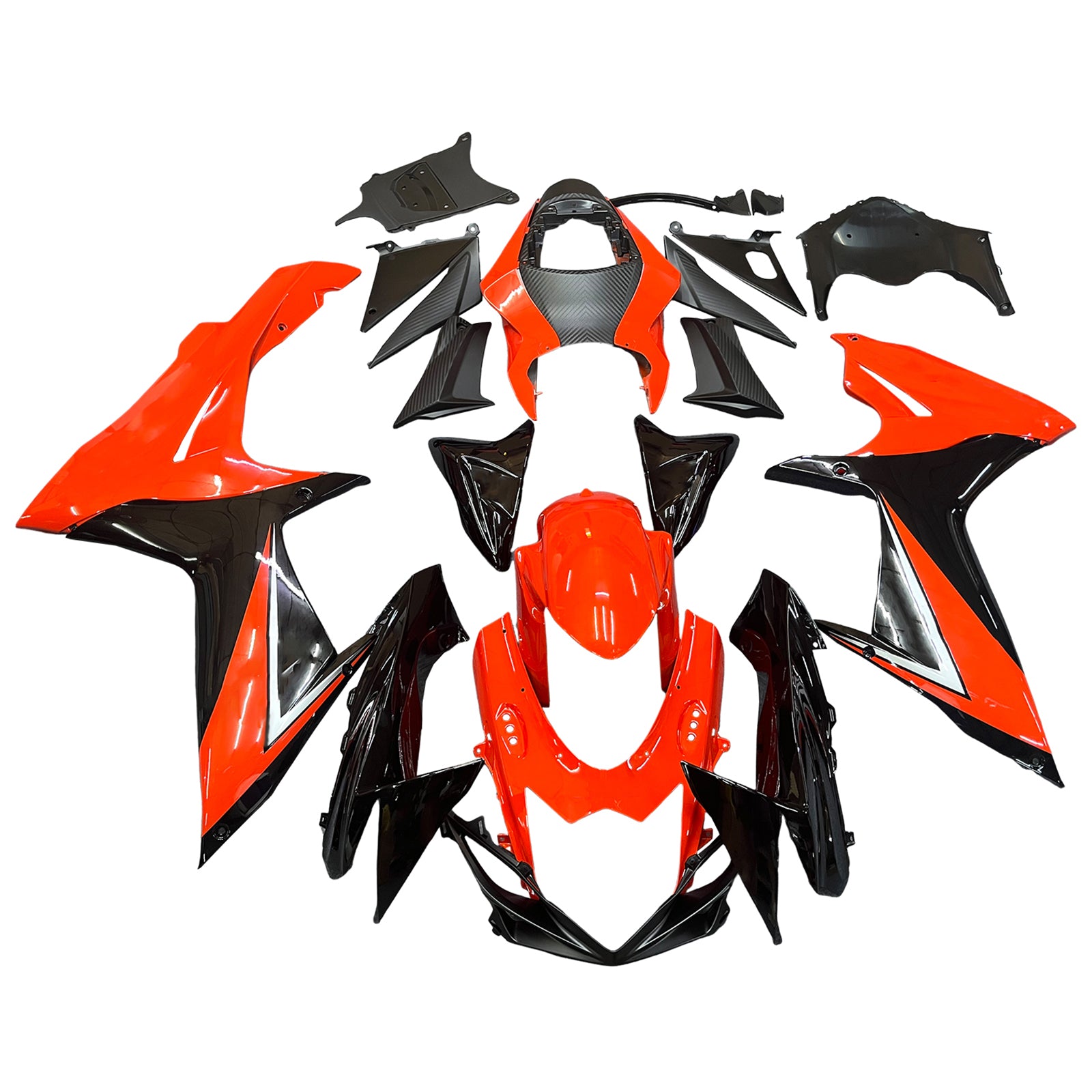 Amotopart Suzuki GSXR 600/750 2011-2025 K11 페어링 키트 차체 플라스틱 ABS