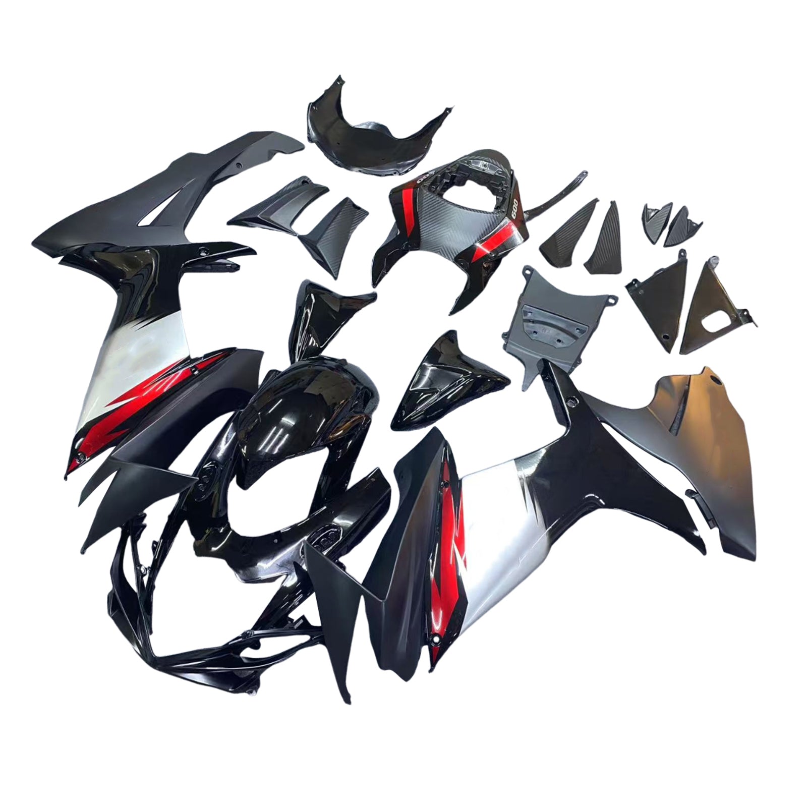 Amotopart Suzuki GSXR 600/750 2011-2025 K11 Fairing Kit Bodywork Plastic ABS