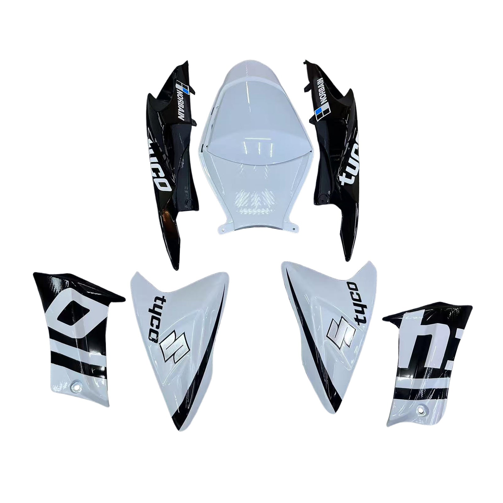 Amotopart Suzuki GSXR 600/750 2011-2025 K11 Fairing Kit Bodywork Plastic ABS