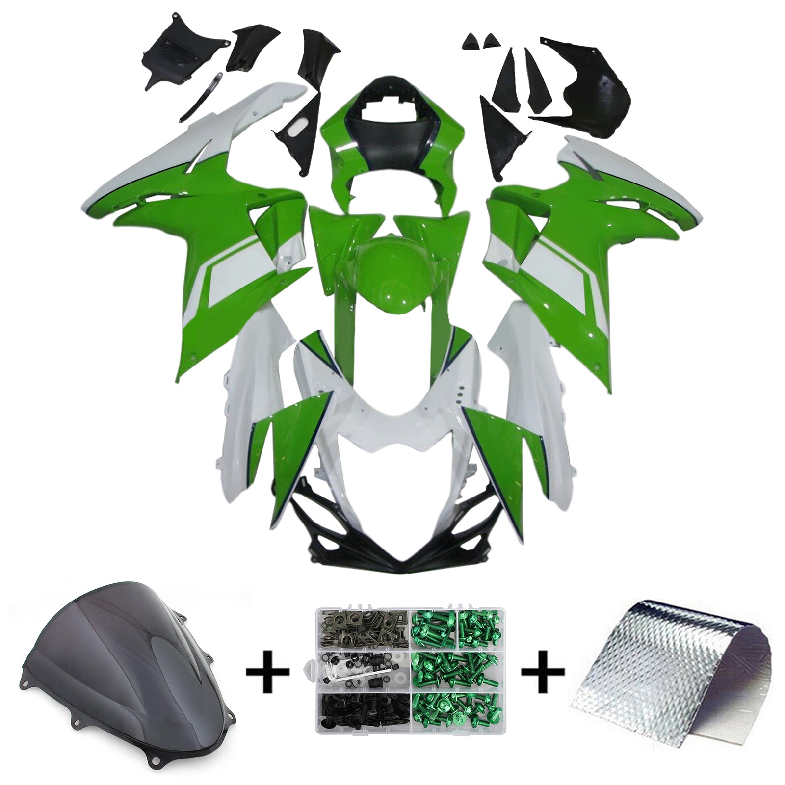 Amotopart Suzuki GSXR 600/750 2011-2024 K11 Kit Carenado Carrocería Plástico ABS