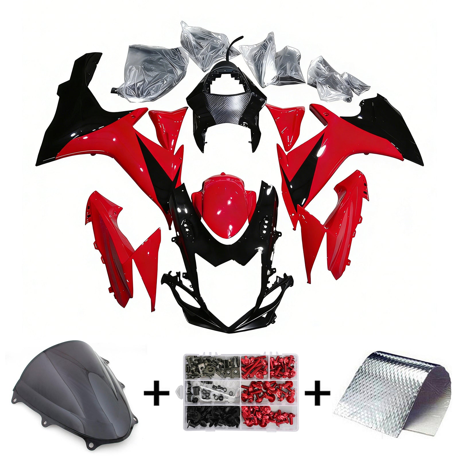 Amotopart Suzuki GSXR 600/750 2011-2025 K11 Fairing Kit Bodywork Plastic ABS