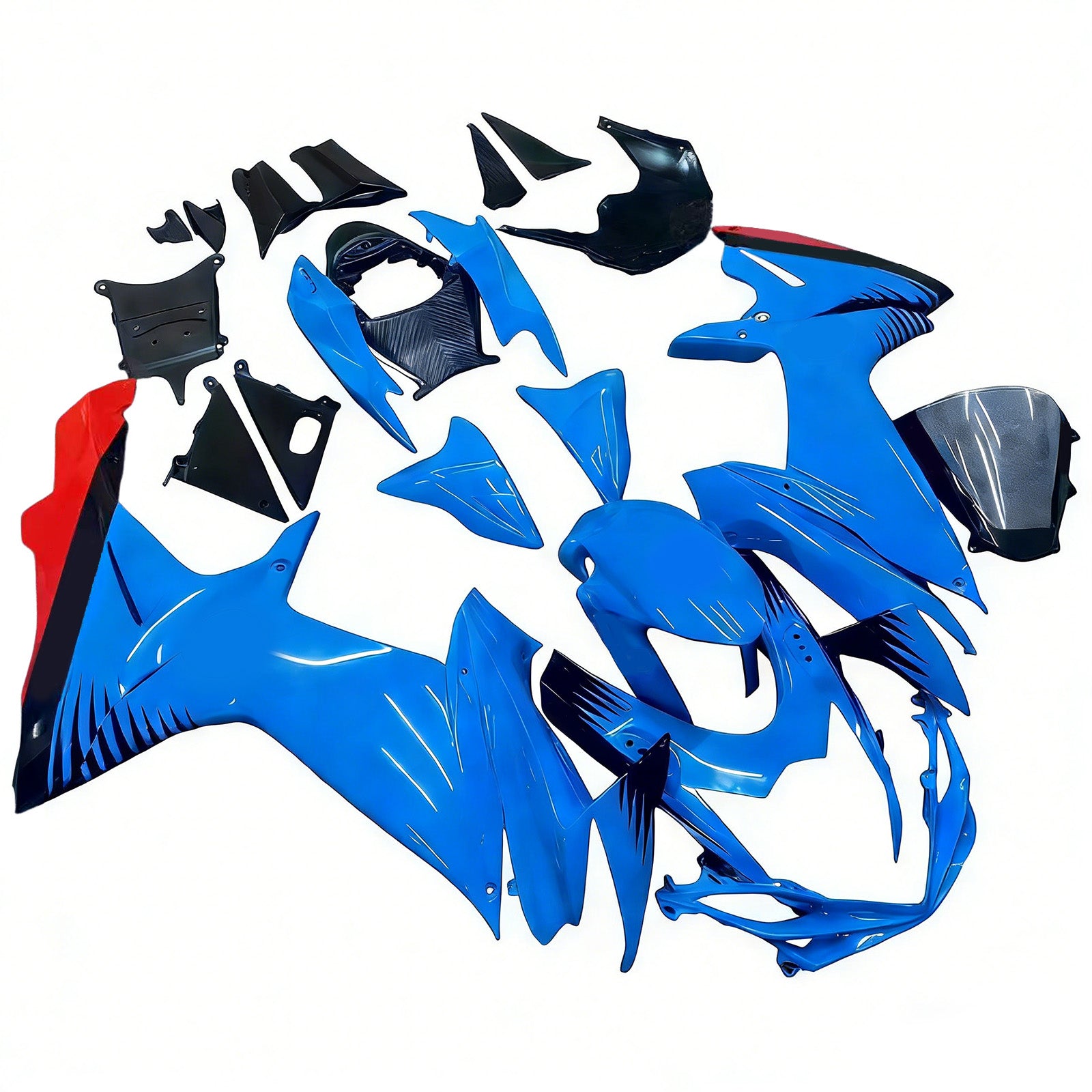 Amotopart Suzuki GSXR 600/750 2011-2025 K11 페어링 키트 차체 플라스틱 ABS