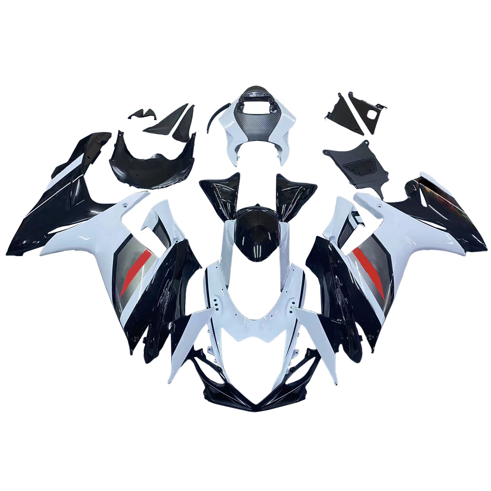 Amotopart Suzuki GSXR 600/750 2011-2024 K11 Kit Carenado Carrocería Plástico ABS