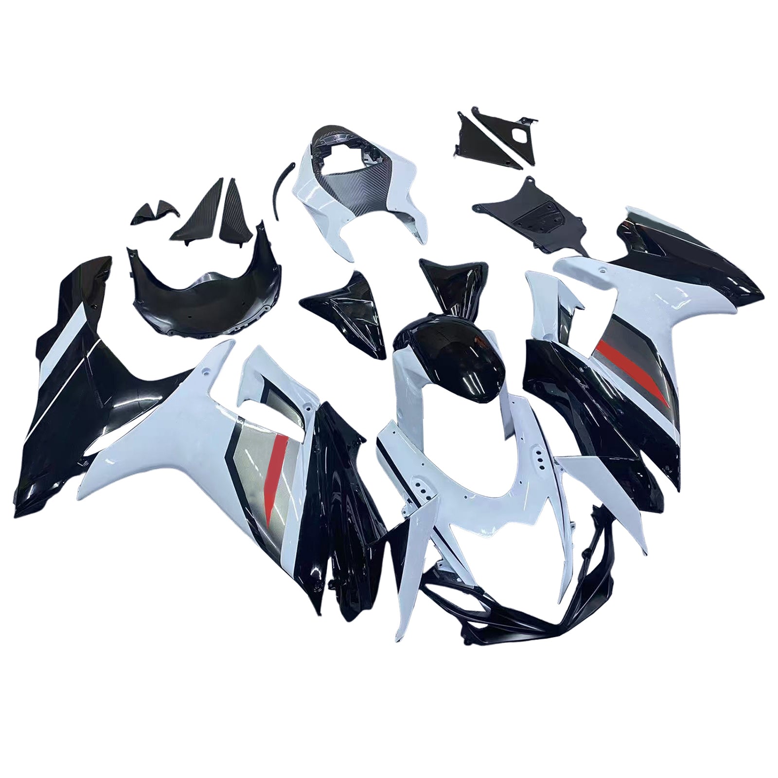 Amotopart Suzuki GSXR 600/750 2011-2024 K11 Kit Carenado Carrocería Plástico ABS