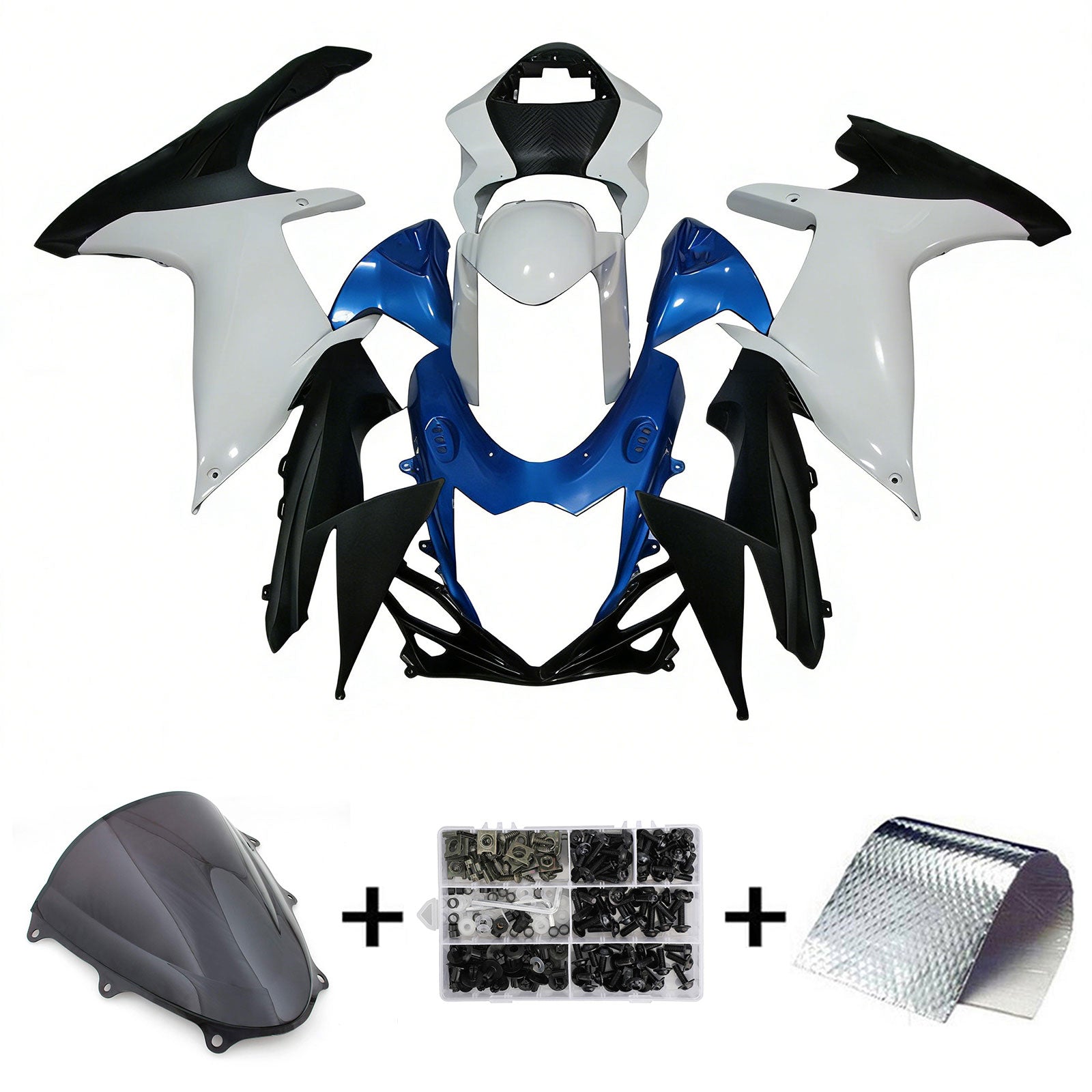 Amotopart Suzuki GSXR 600/750 2011-2025 K11 Fairing Kit Bodywork Plastic ABS