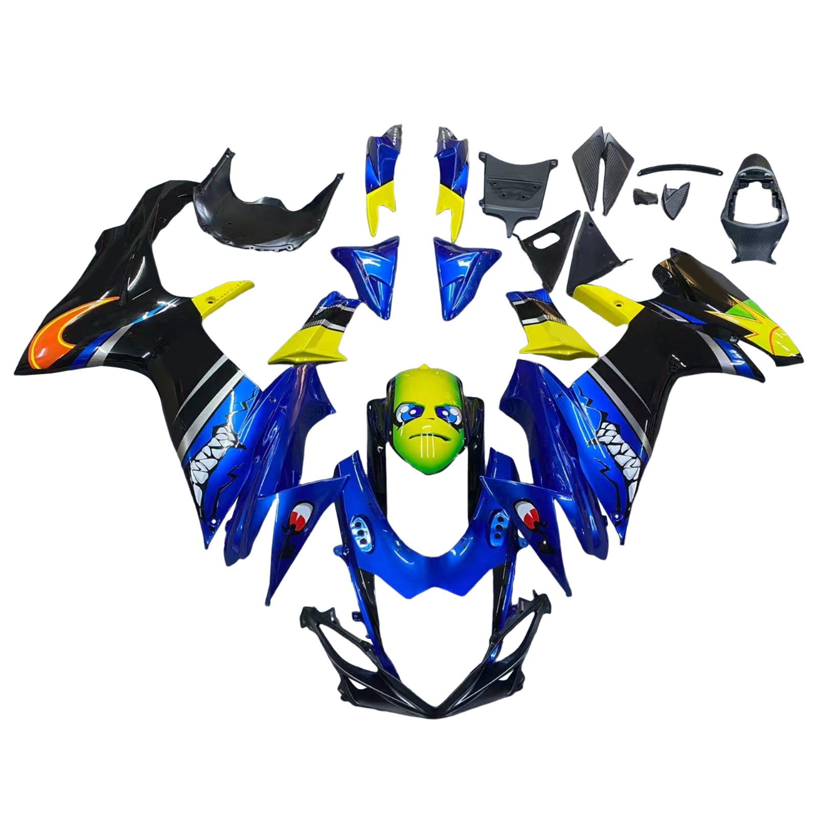 Amotopart Suzuki GSXR 600/750 2011-2025 K11 Fairing Kit Bodywork Plastic ABS