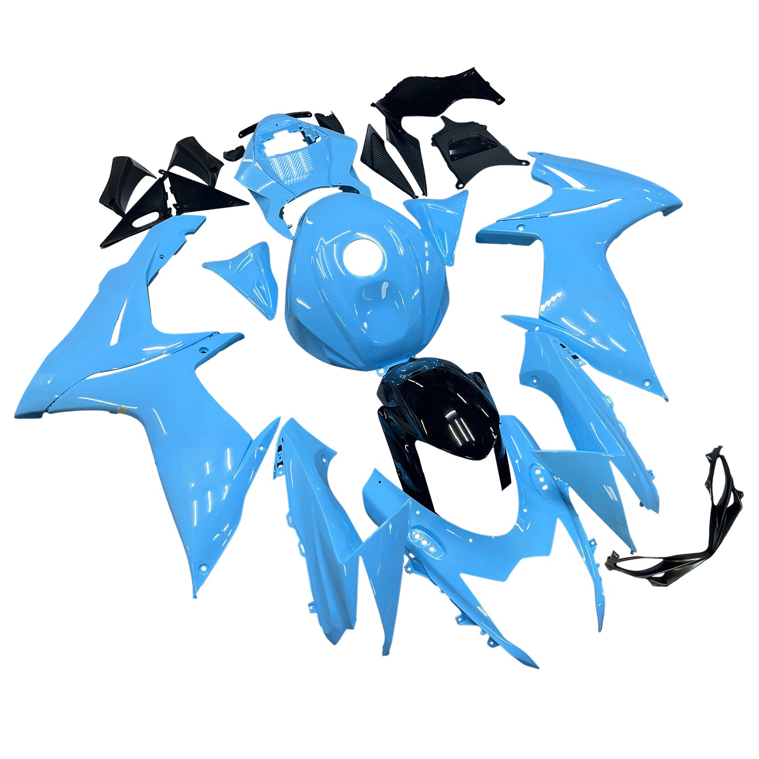 Amotopart Suzuki GSXR 600/750 2011-2025 K11 페어링 키트 차체 플라스틱 ABS