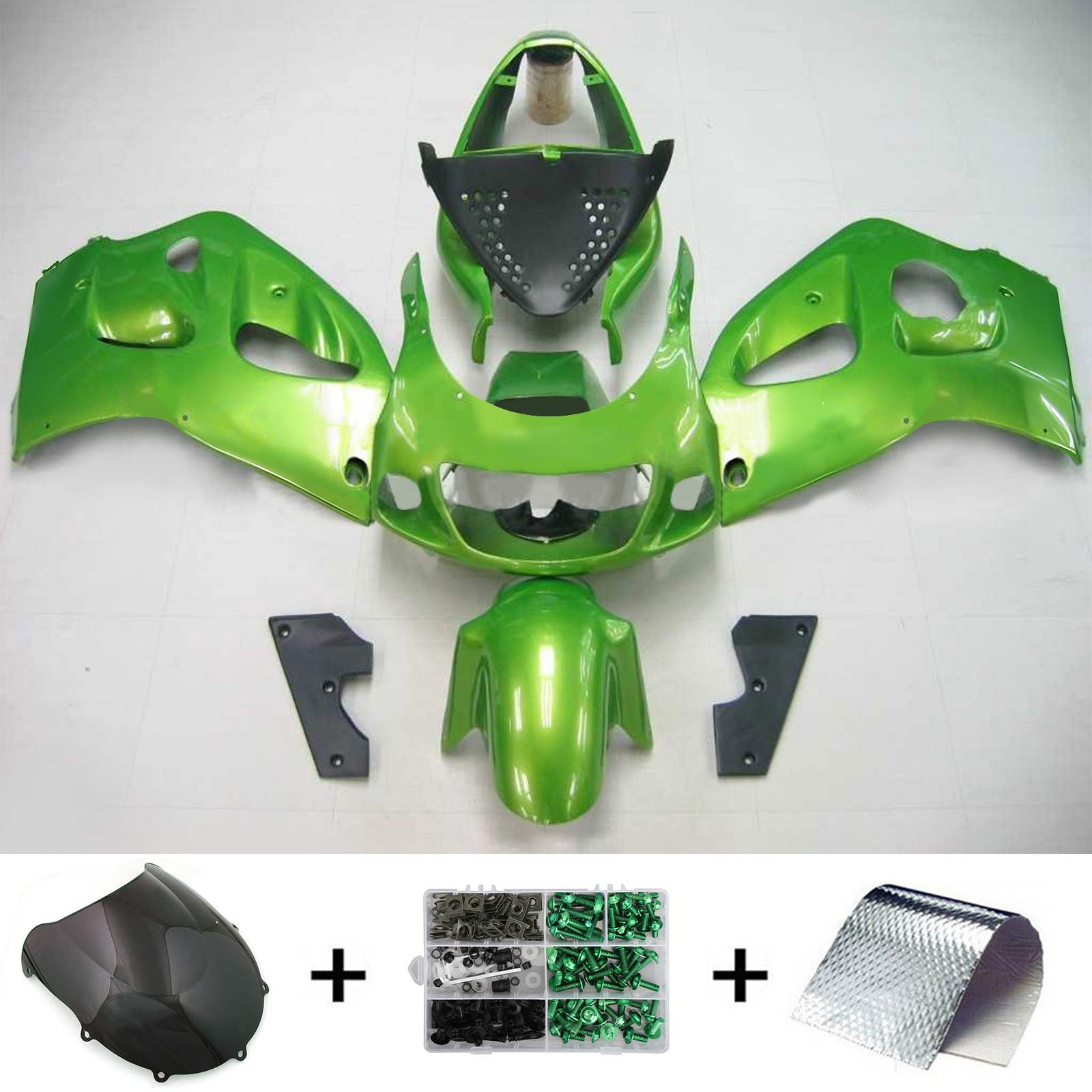 스즈키 GSXR 600/750 1996-2000 페어링 키트 차체 플라스틱 ABS