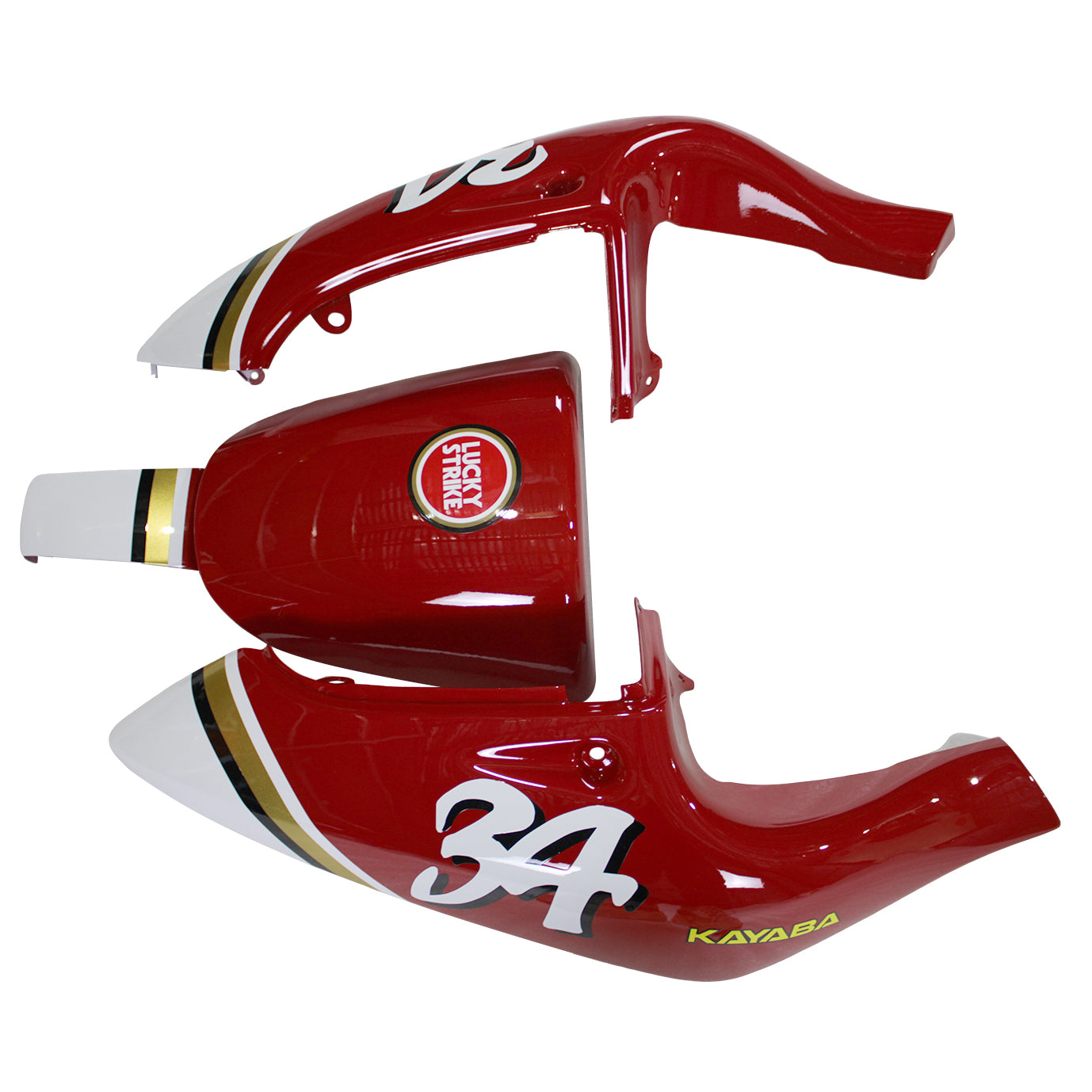 스즈키 GSXR600 1996-2000 GSXR750 1996-1999 페어링 키트 차체