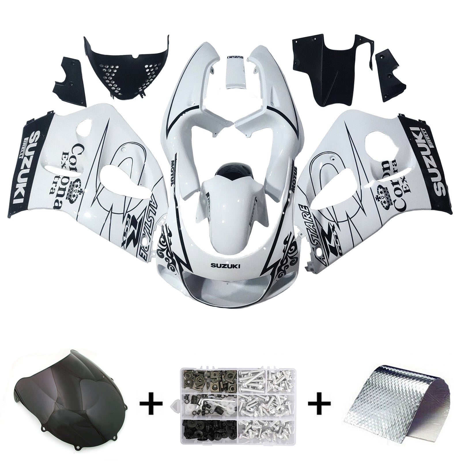 Suzuki GSXR600 1996-2000 GSXR750 1996-1999 Fairing Kit Bodywork
