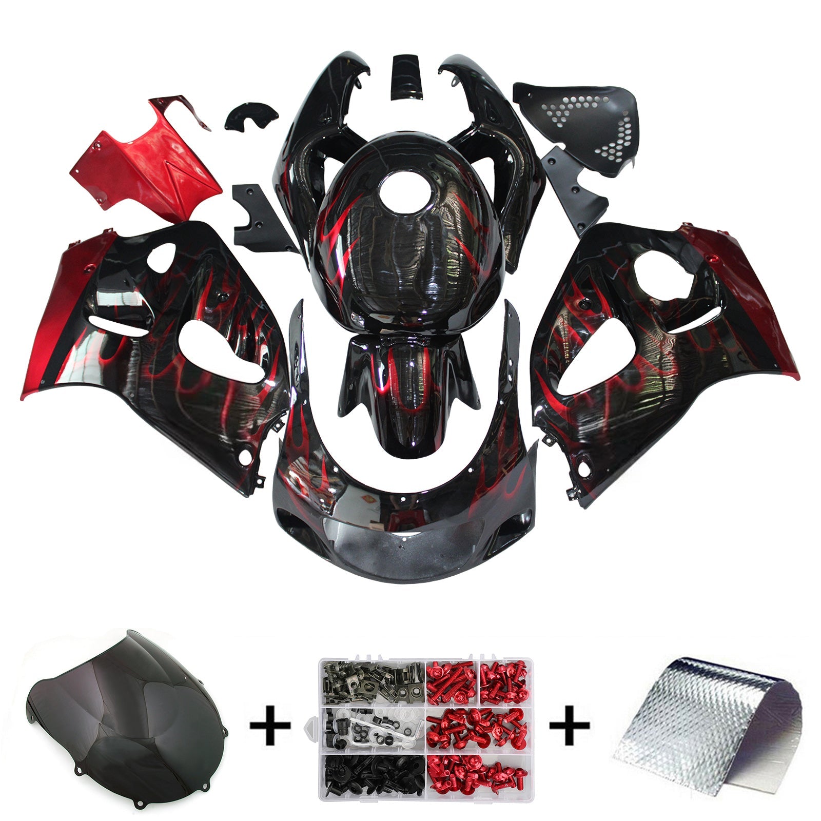 Suzuki GSXR600 1996-2000 GSXR750 1996-1999 Fairing Kit Bodywork