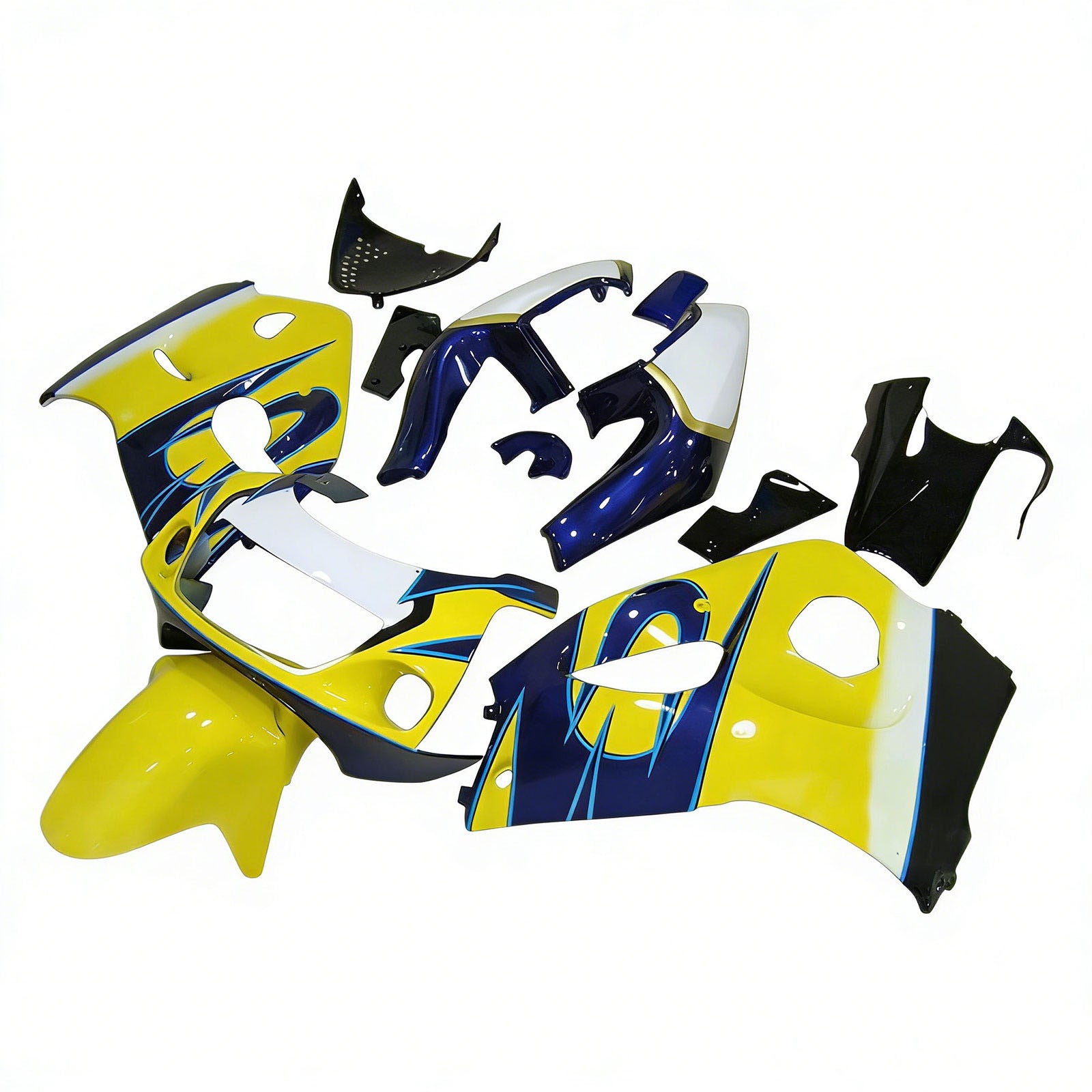 Amotopart Suzuki GSXR600 1996-2000 GSXR750 1996-1999 Fairing Kit Bodywork