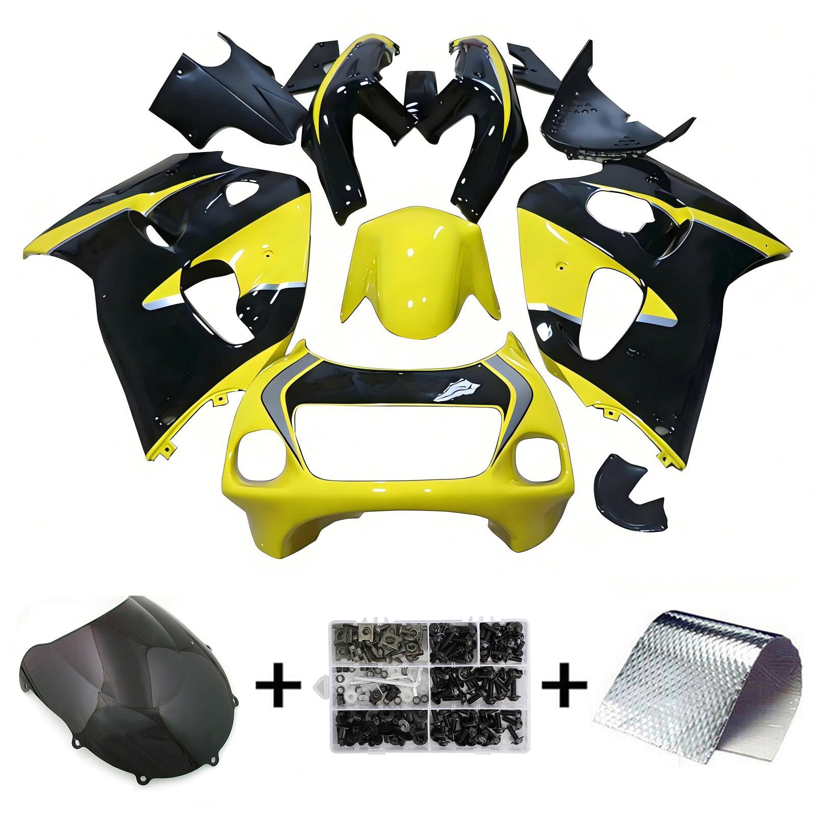 Amotopart Suzuki GSXR600 1996-2000 GSXR750 1996-1999 Kit Carenado Carrocería