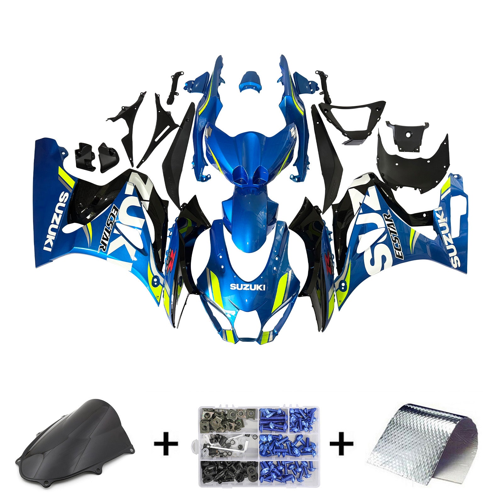 Suzuki GSXR1000 2017-2024 K17 Fairing Kit Bodywork Plastic ABS