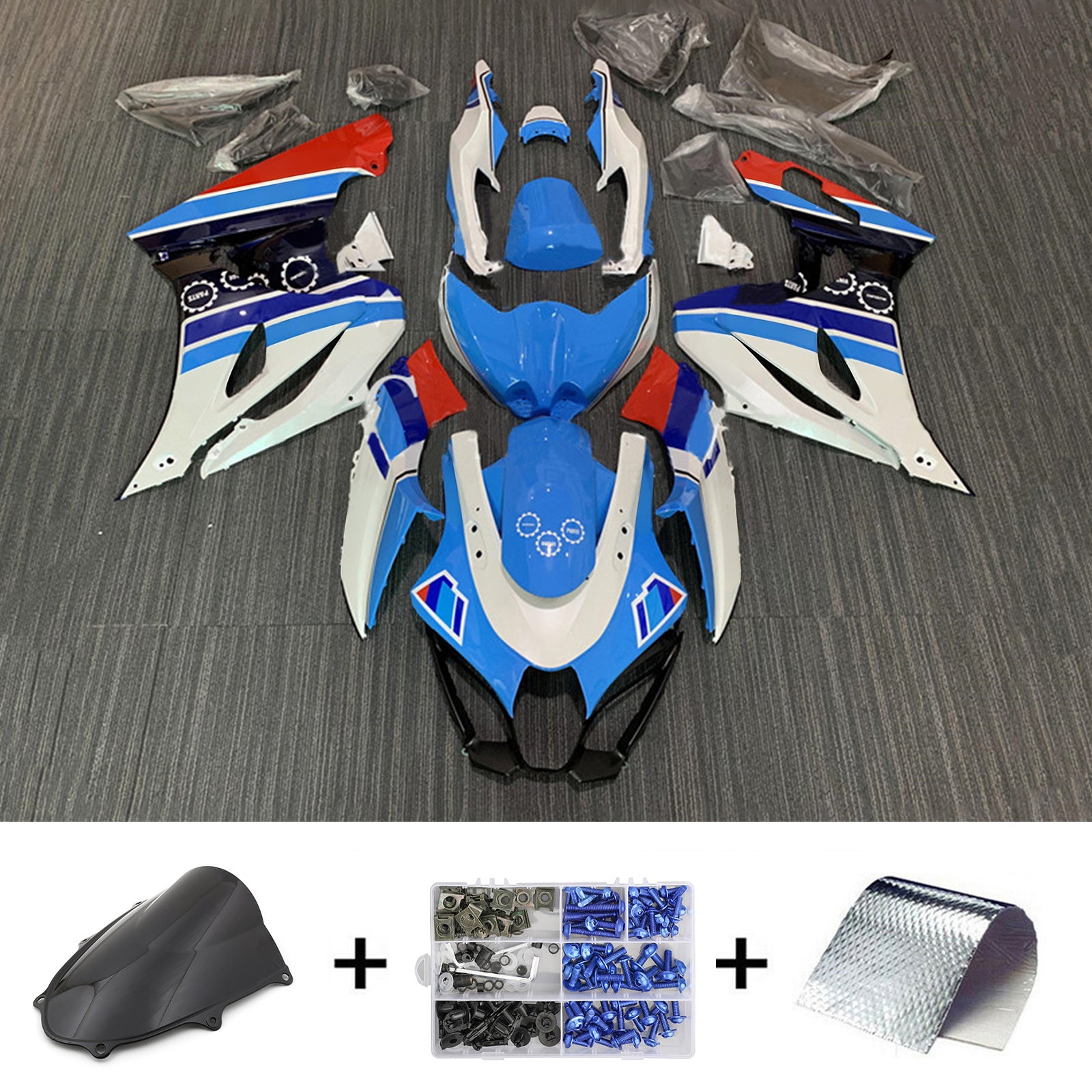 Suzuki GSXR1000 2017-2024 K17 Fairing Kit Bodywork Plastic ABS