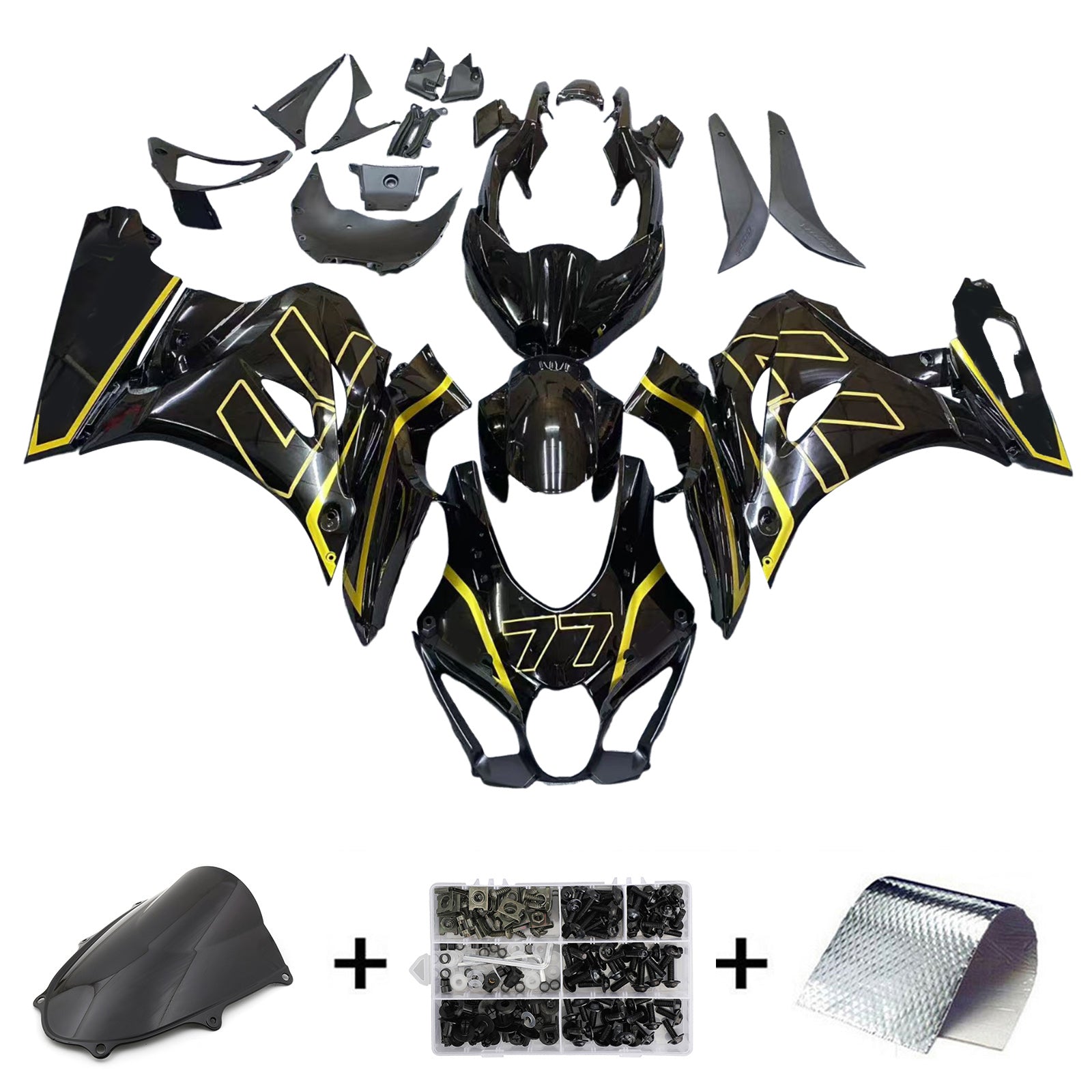 Suzuki GSXR1000 2017-2024 K17 Fairing Kit Bodywork Plastic ABS