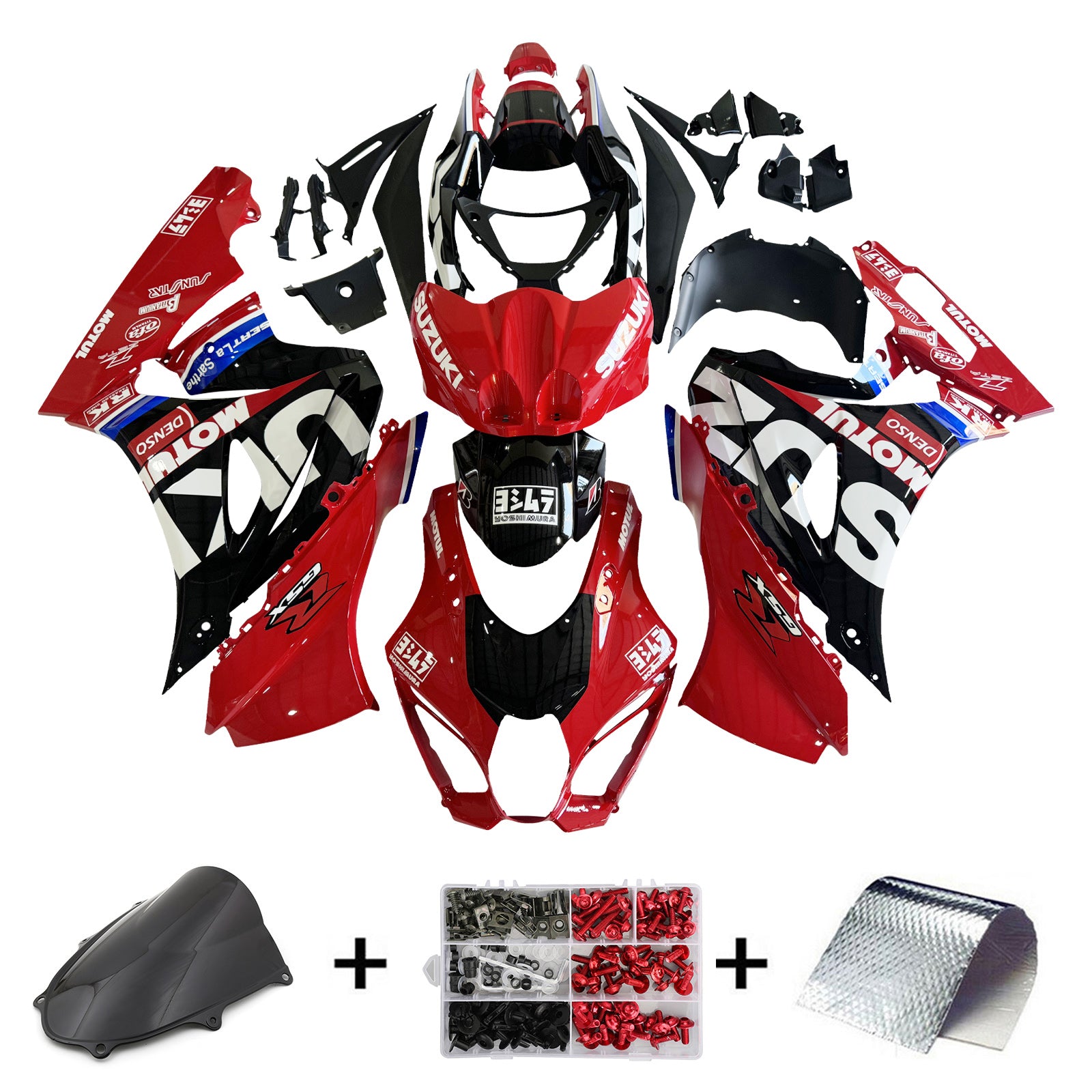 Suzuki GSXR1000 2017-2024 K17 Fairing Kit Bodywork Plastic ABS