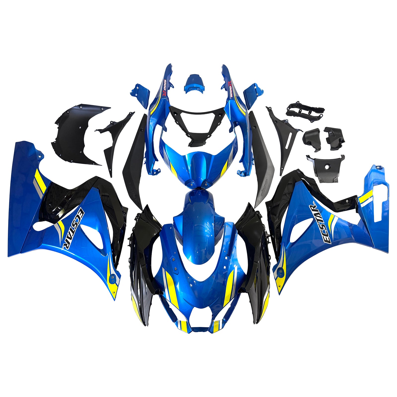 Amotopart Suzuki GSXR1000 2017-2024 K17 Fairing Kit Bodywork Plastic ABS