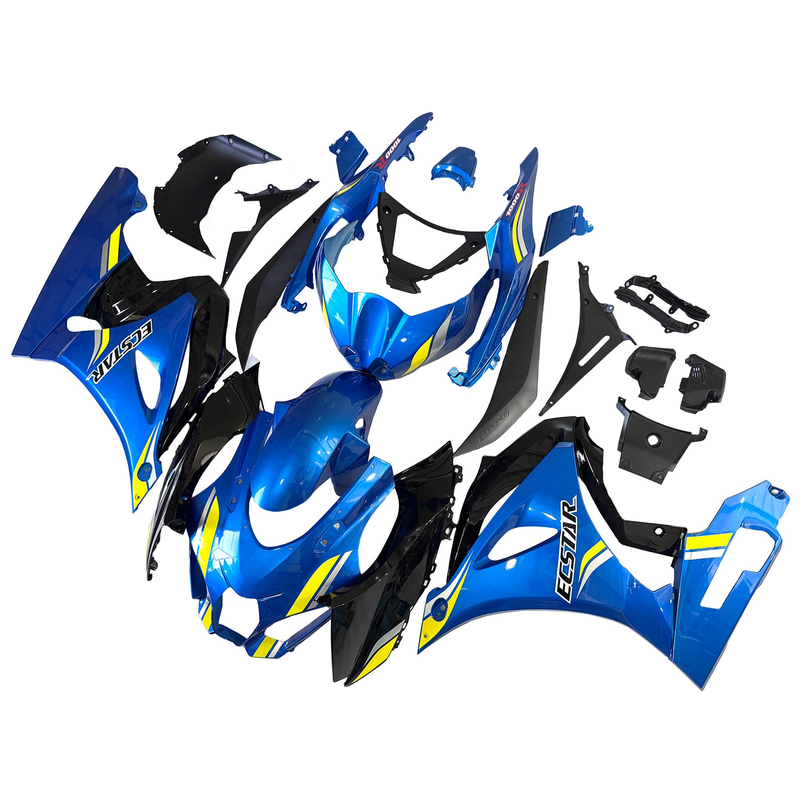 Amotopart Suzuki GSXR1000 2017-2024 K17 Fairing Kit Bodywork Plastic ABS