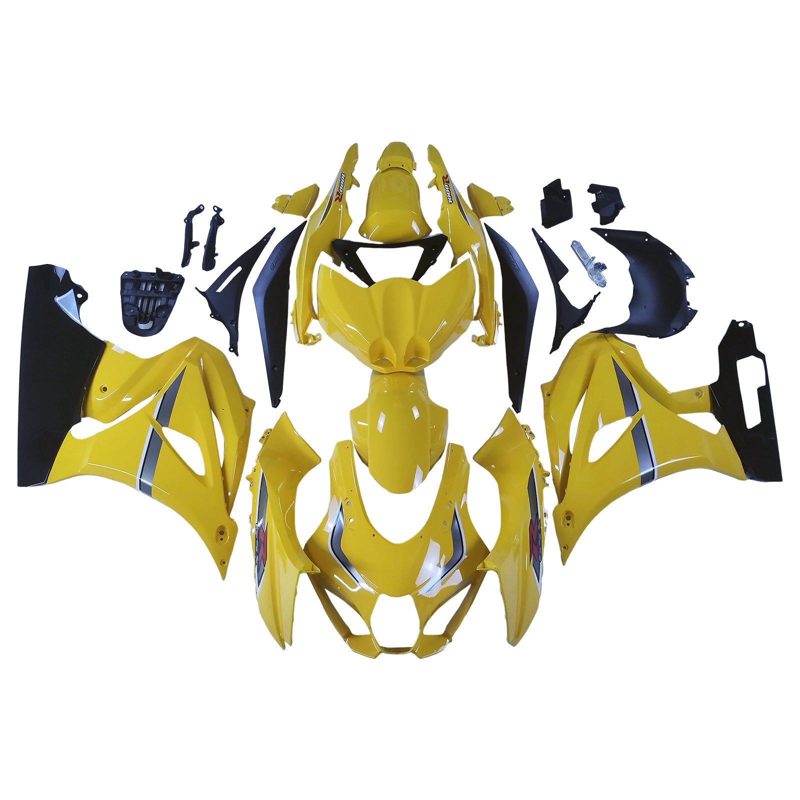 Amotopart Suzuki GSXR1000 2017-2024 K17 Fairing Kit Bodywork Plastic ABS