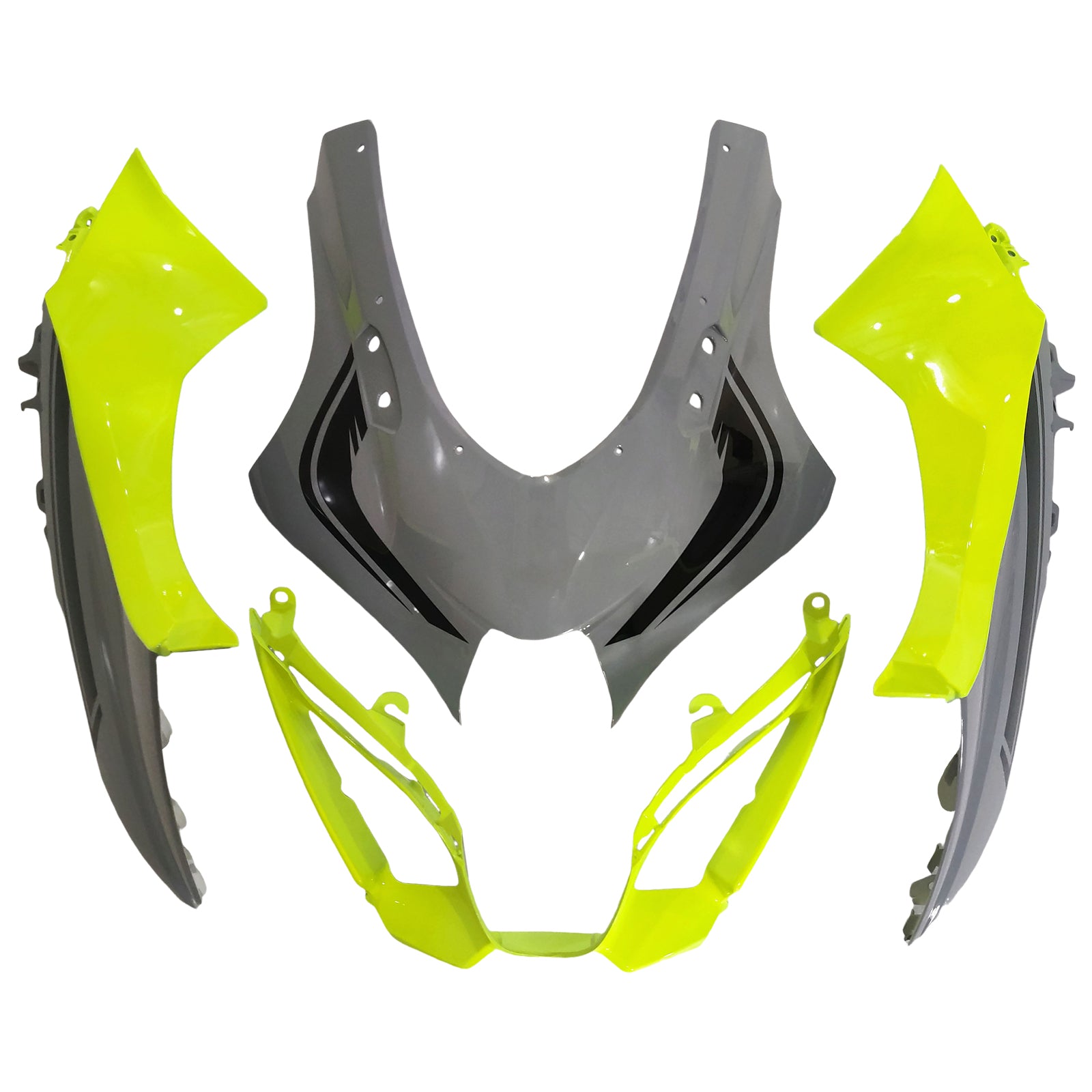 Amotopart Suzuki GSXR1000 2017-2024 K17 페어링 키트 차체 플라스틱 ABS