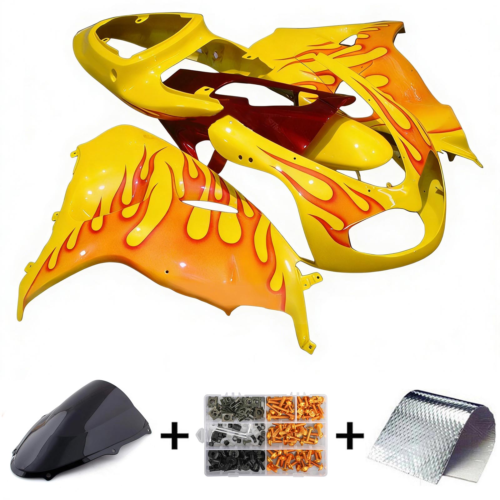 Amotopart Suzuki TL1000R 1998-2003 Fairing Kit Bodywork Plastic ABS