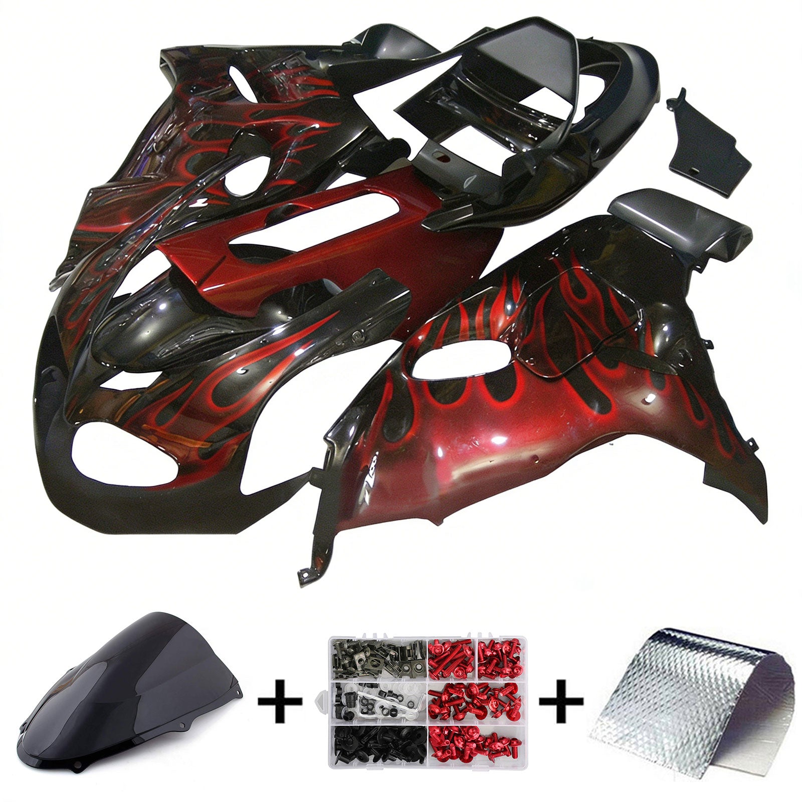 Amotopart Suzuki TL1000R 1998-2003 Fairing Kit Bodywork Plastic ABS