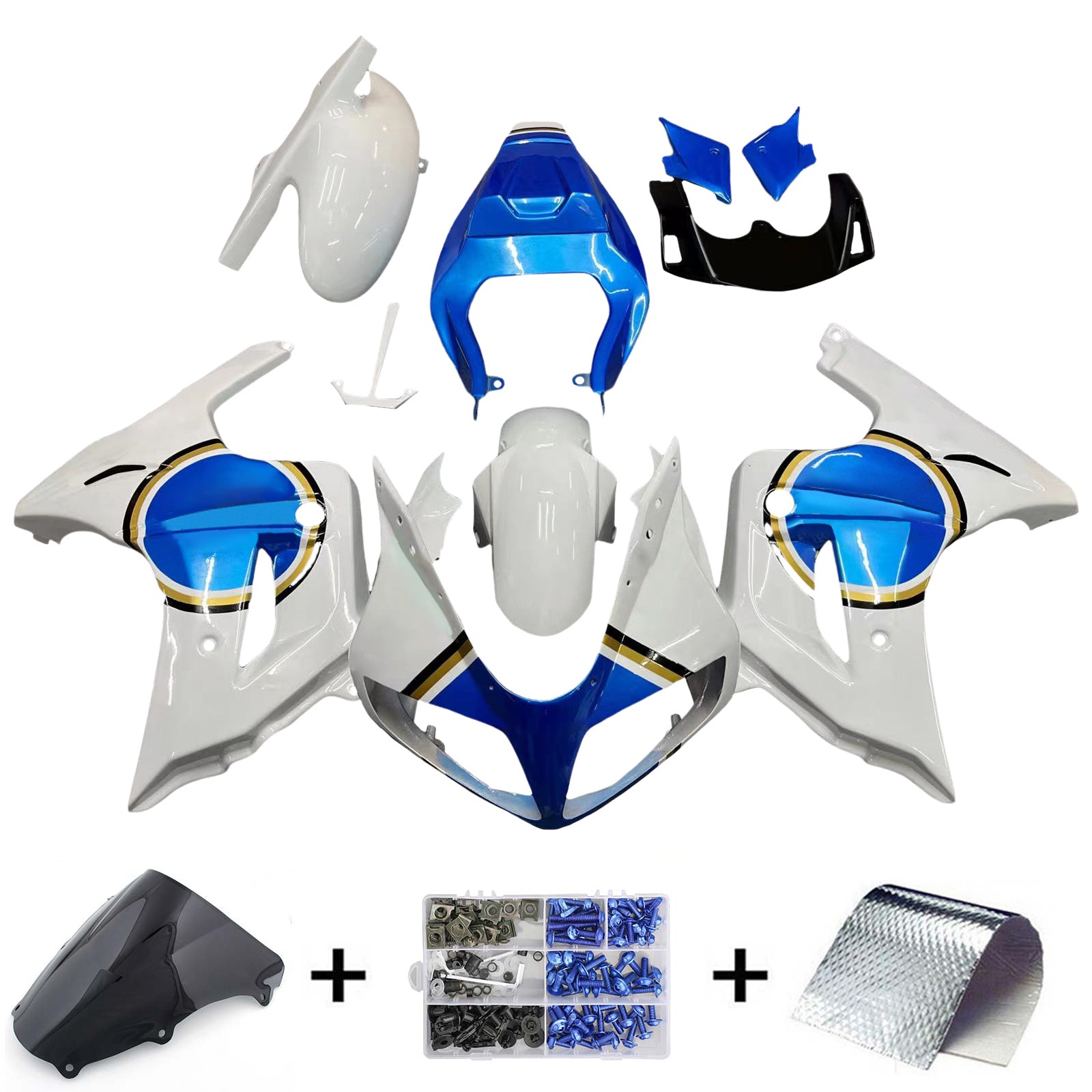 Injection Fairing Kit Bodywork Plastic ABS For Suzuki SV650 2003-2013