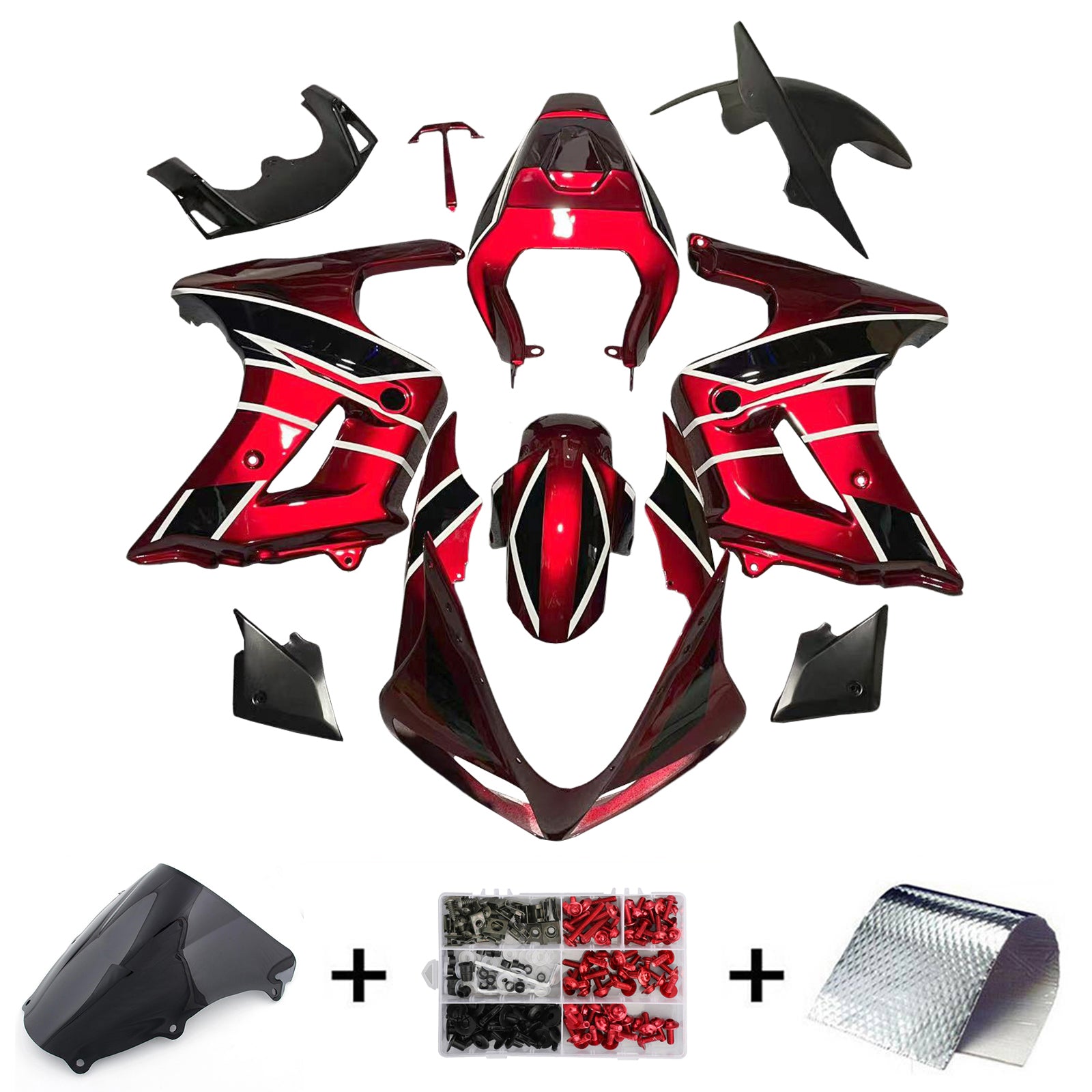 Amotopart Suzuki SV650 2003-2013 Fairing Kit Bodywork Plastic ABS