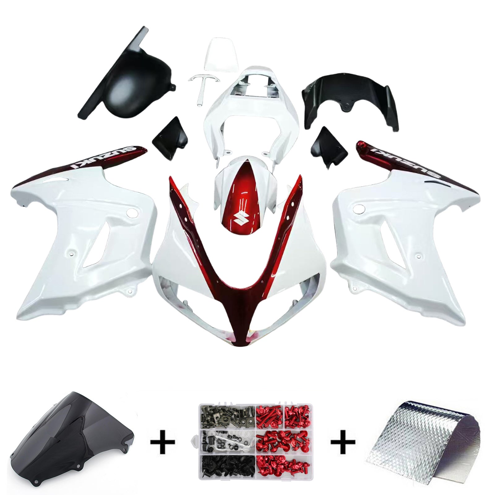 Amotopart Suzuki SV650 2003-2013 Fairing Kit Bodywork Plastic ABS