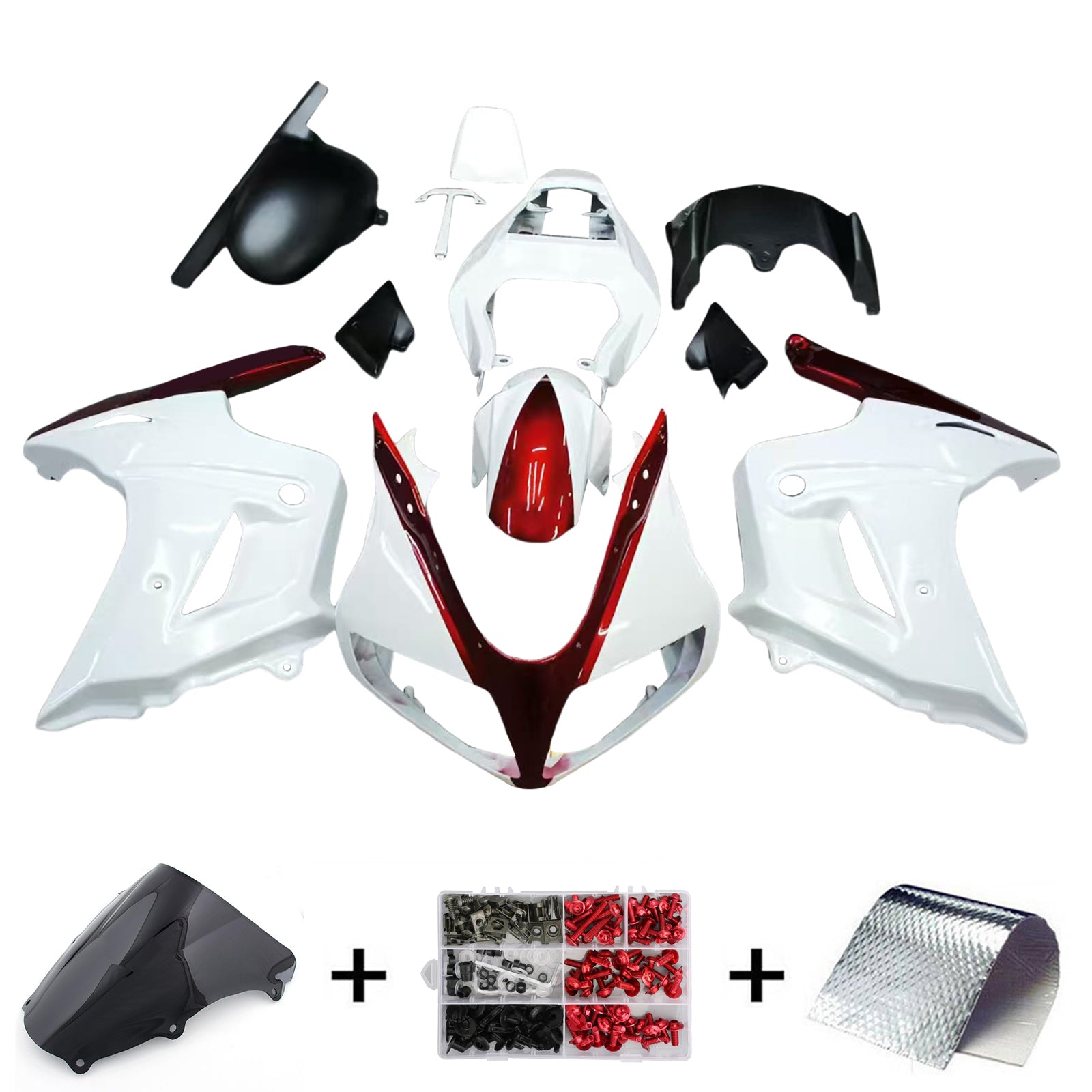 Amotopart Suzuki SV650 2003-2013 Fairing Kit Bodywork Plastic ABS