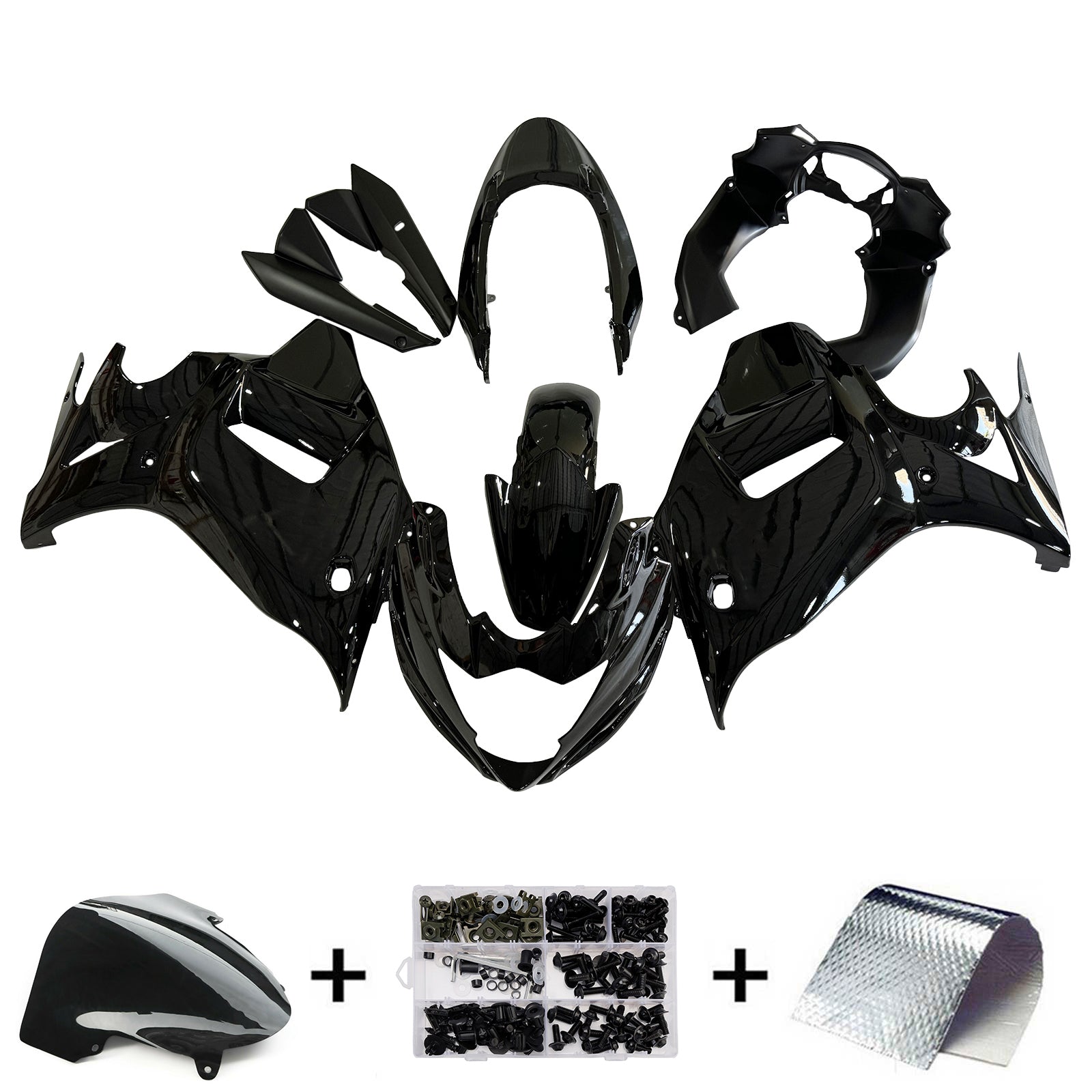Suzuki Katana GSX650F 2008-2013 Fairing Kit Bodywork Plastic ABS