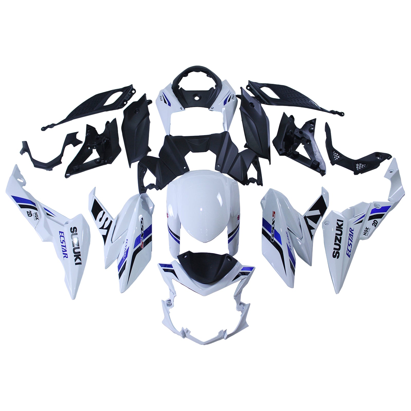 Suzuki GSX-S 750 2017-2021 Fairing Kit Bodywork Plastic ABS