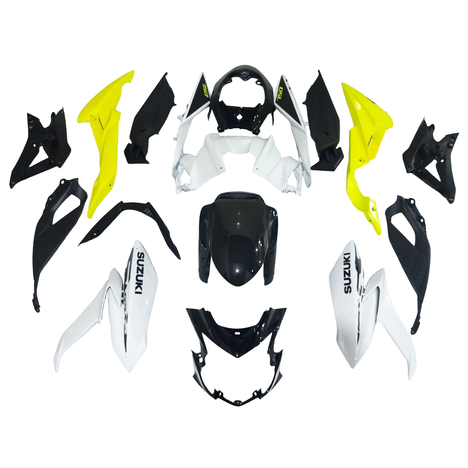 Suzuki GSX-S 750 2017-2021 Fairing Kit Bodywork Plastic ABS