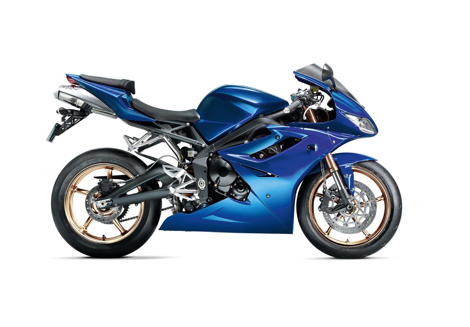 Fairings 2006-2008 Triumph Daytona 675 Blue Daytona Generic