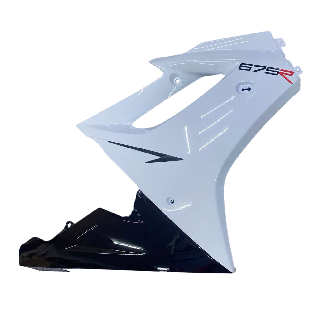 Fairings 2006-2008 Triumph Daytona 675 White Black Daytona Generic